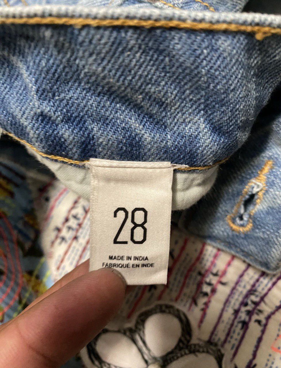 Other FLARE Kapital Inspired Hippie Patchwork Distress By Bdg Jean Size US 29 - 9 Thumbnail