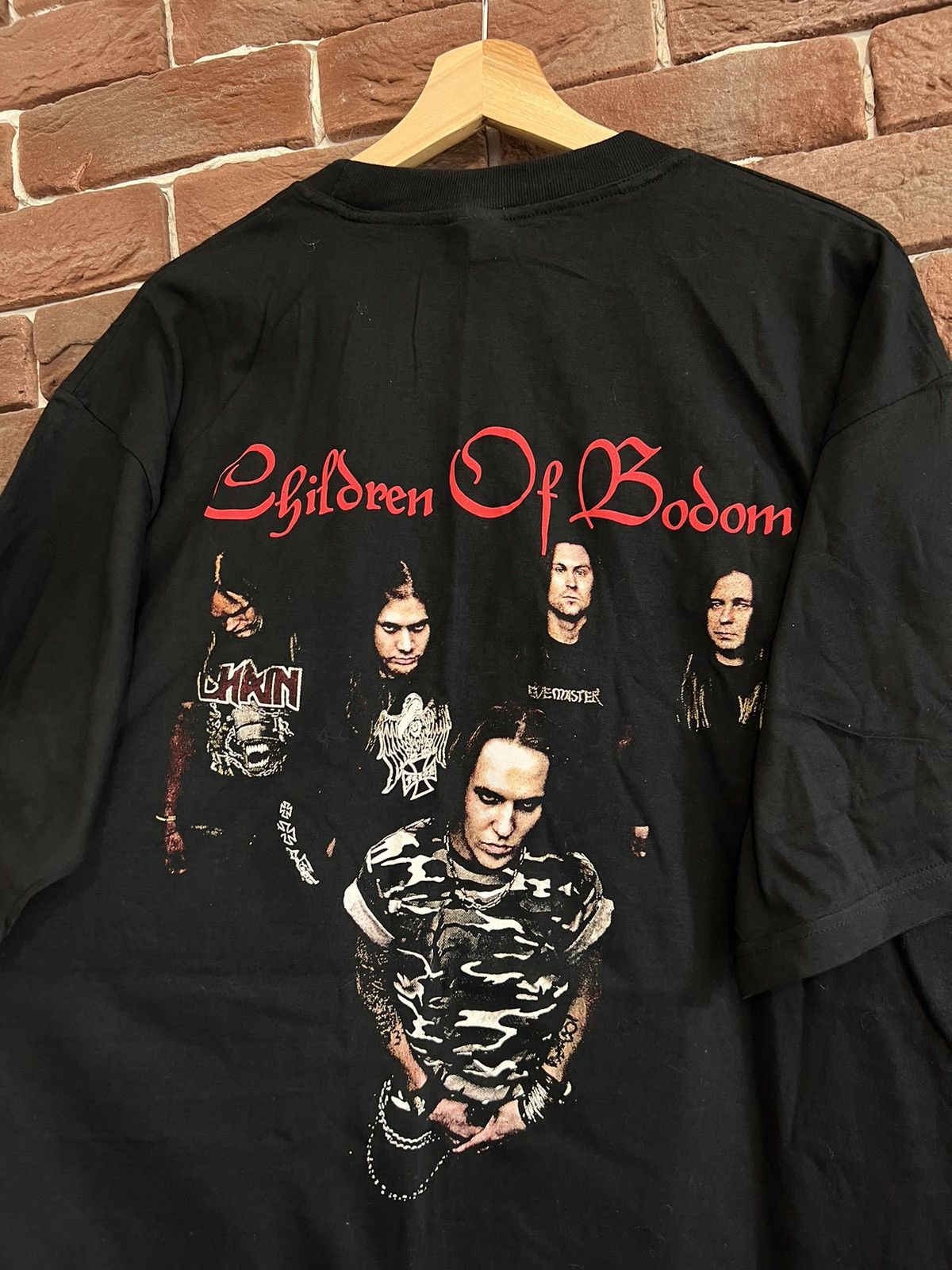 Band Tees Rare Vintage 00s Children Of Bodom Death Metal Tour Band Tee Size US XXL / EU 58 / 5 - 4 Thumbnail