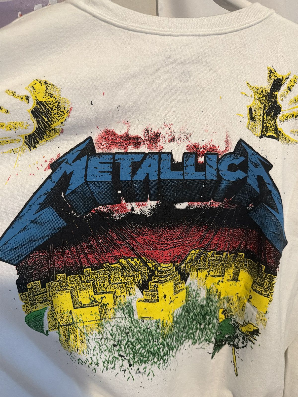 Metallica Metallica Crewneck Size US XL / EU 56 / 4 - 3 Thumbnail