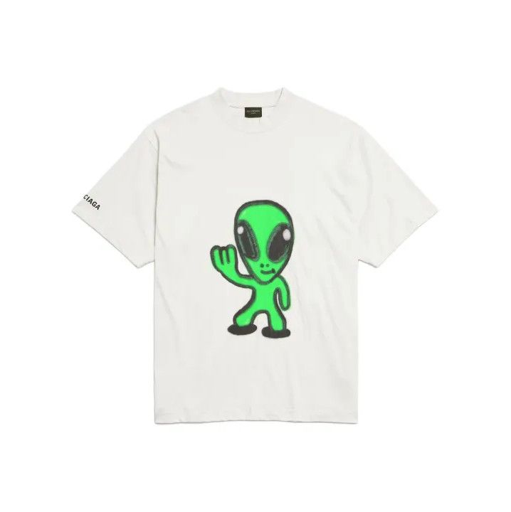 Balenciaga Balenciaga Summer Dripley Graphic Tee Size US XS / EU 42 / 0 - 1 Thumbnail