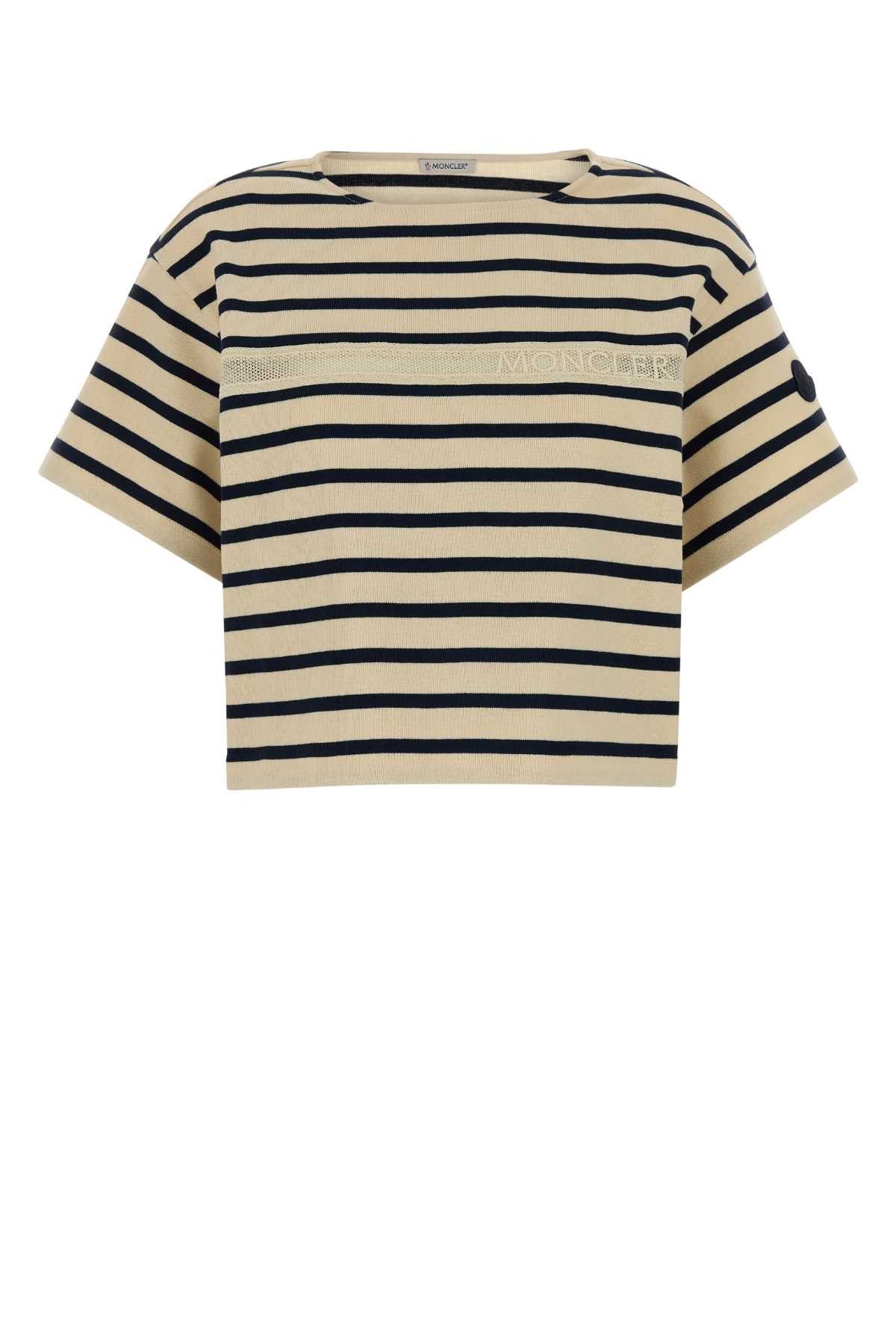 Moncler Embroidered Cotton Oversize T-Shirt Size M / US 6-8 / IT 42-44 - 1 Thumbnail