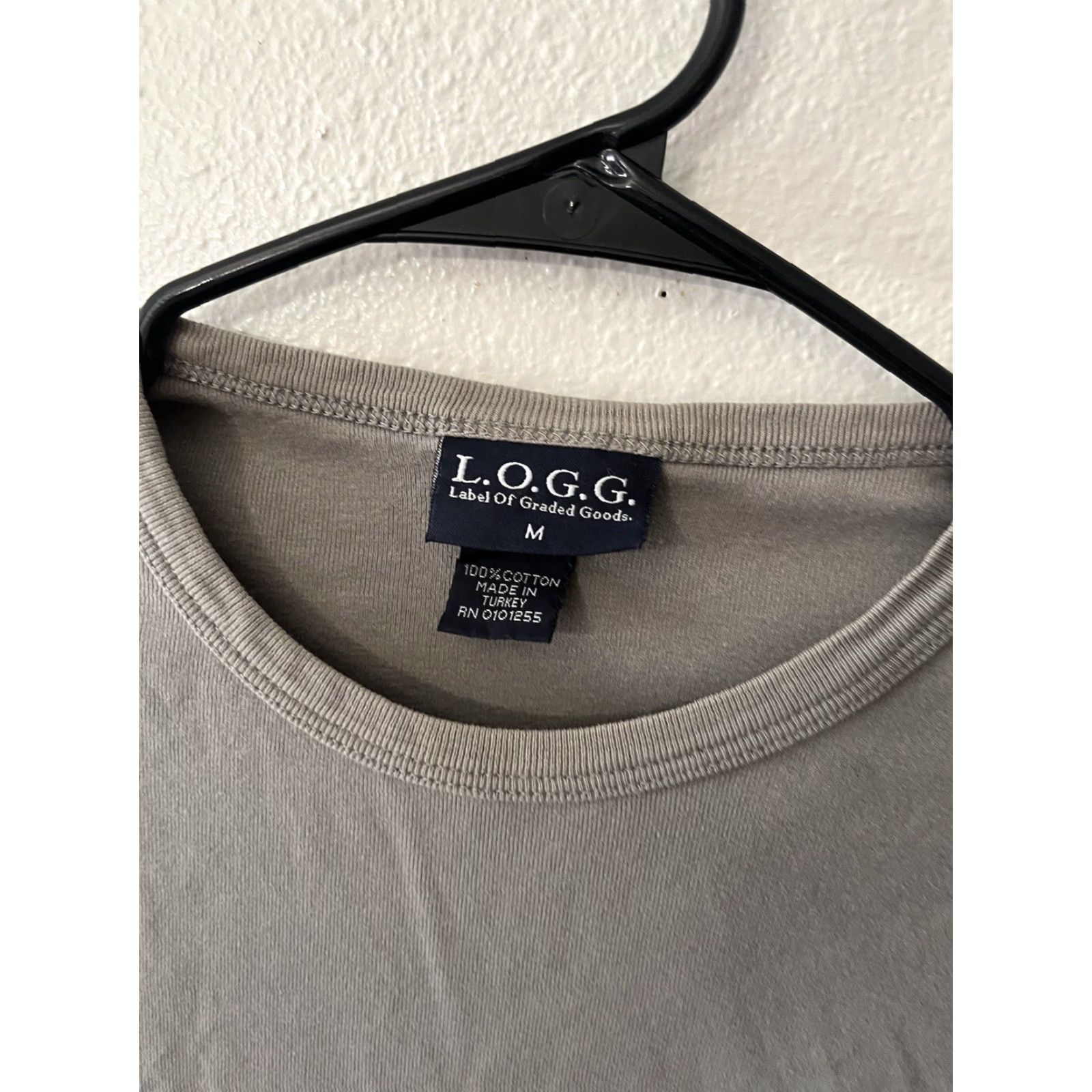 Vintage VINTAGE Label Of Graded Goods Shirt Mens Medium Long Sleeve Crew Neck Black Cotton Knit 90s Concert Theme Mens Size US M / EU 48-50 / 2 - 2 Thumbnail