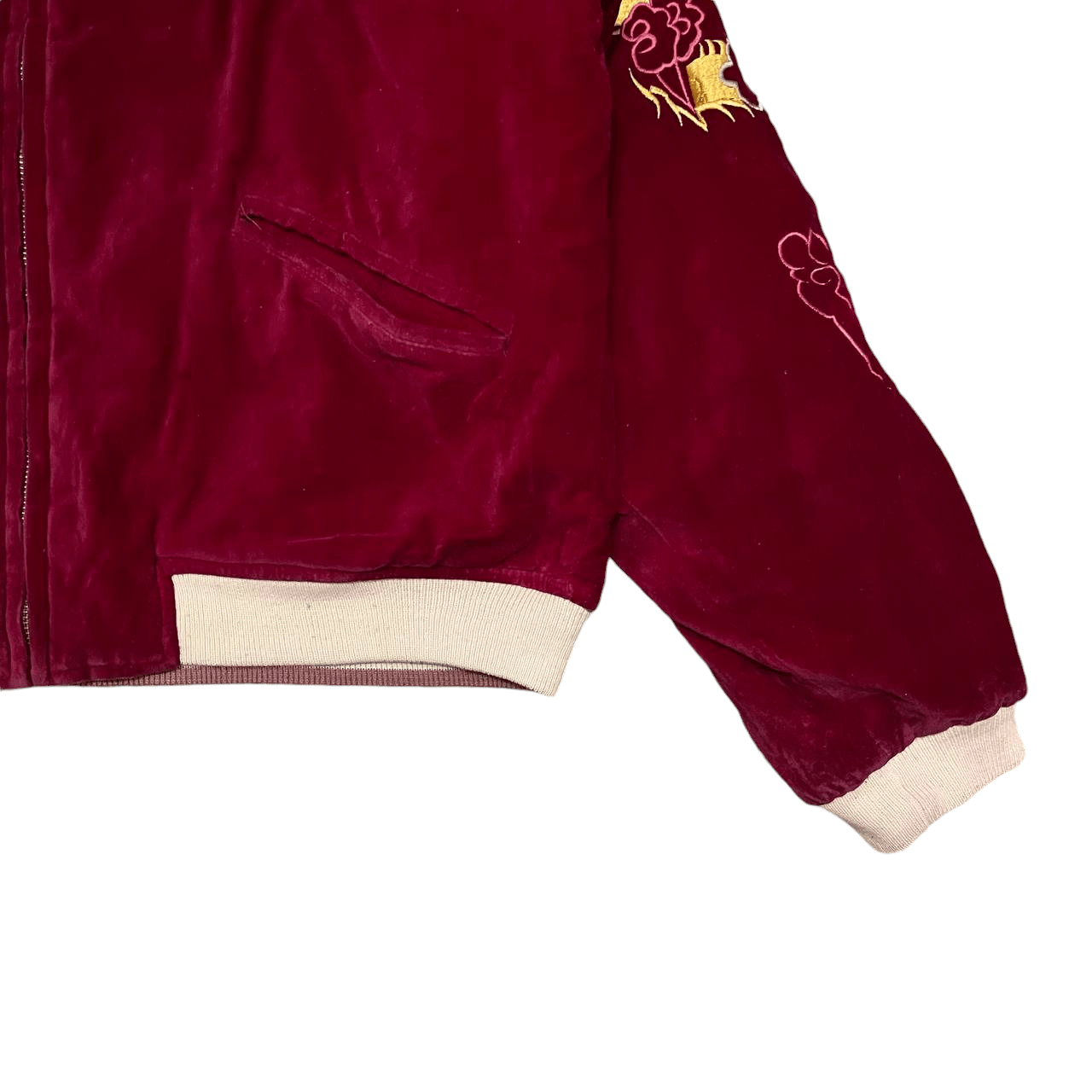 Tailor Toyo Vintage 80's Sukajan Tiger Velvet Embroidery Souvenir Jacket Size US M / EU 48-50 / 2 - 7 Thumbnail