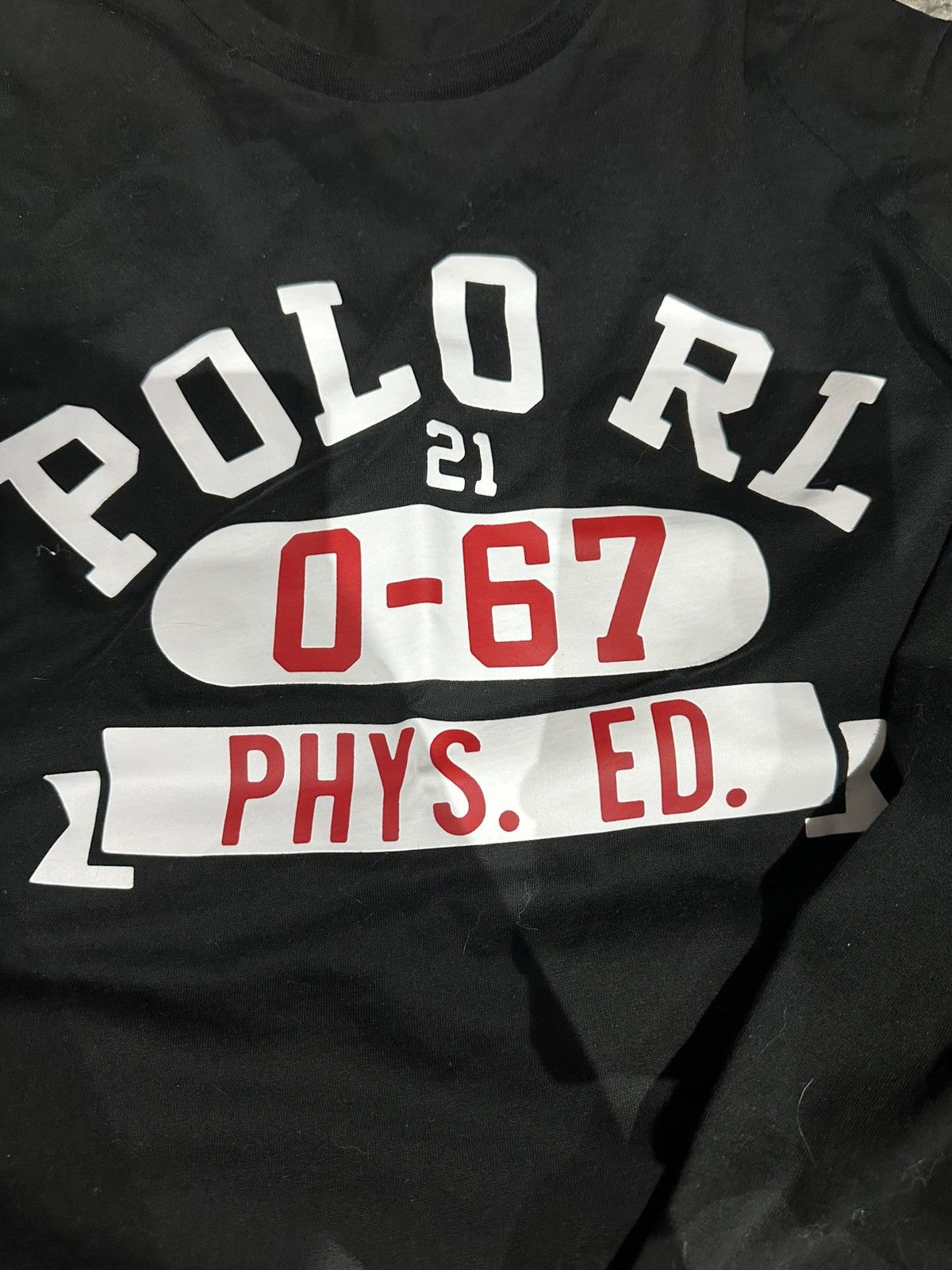 Polo Ralph Lauren × Vintage Vintage Rare Polo Ralph Lauren Retro Polo Phys Ed Size US M / EU 48-50 / 2 - 2 Thumbnail