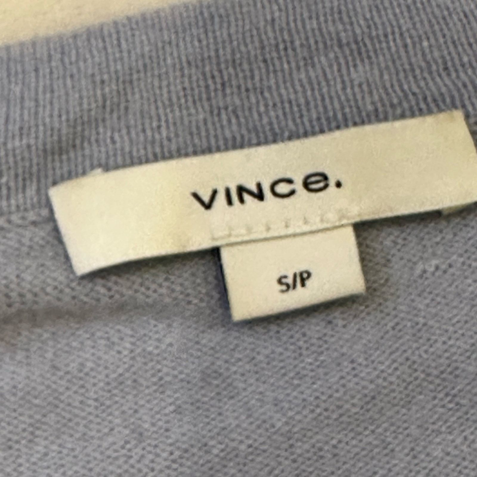 Vince Vince Blue Striped Wool Cashmere Sweater sz S Size S / US 4 / IT 40 - 5 Thumbnail