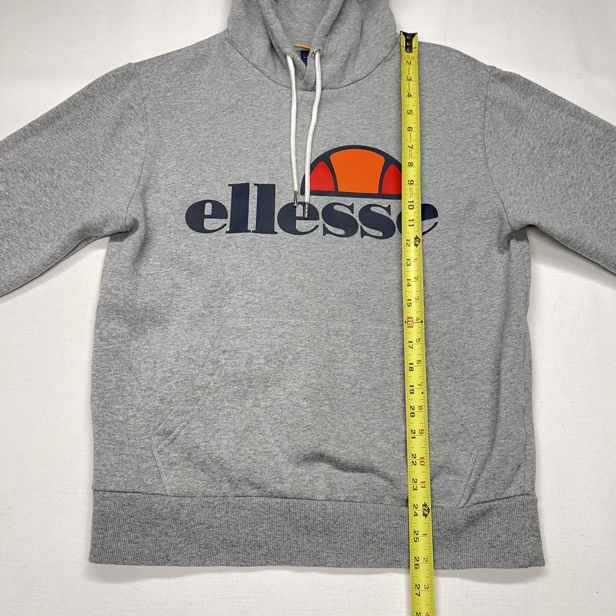 Ellesse Ellesse Hoodie Sweatshirt Grey Logo Sweater Pullover Y2K Size US M / EU 48-50 / 2 - 17 Thumbnail