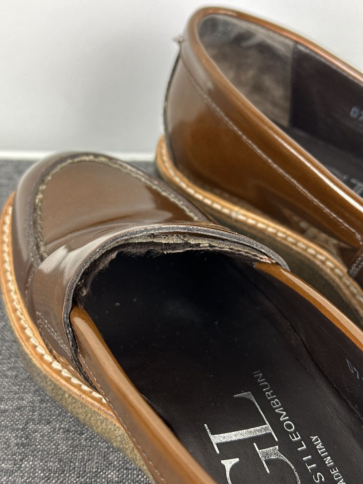 AGL AGL Attilio Giusti Leombruni Patent Leather Loafers Women’s Size US 6 / IT 36 - 13 Thumbnail