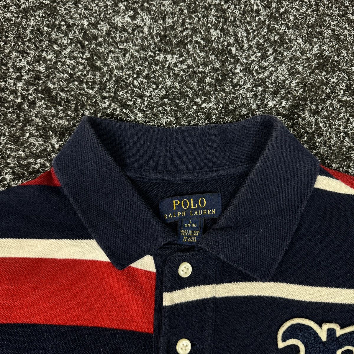 Other Rugby Polo Ralph Lauren Chief Keef Style Vintage Big Logo Size US S / EU 44-46 / 1 - 5 Thumbnail