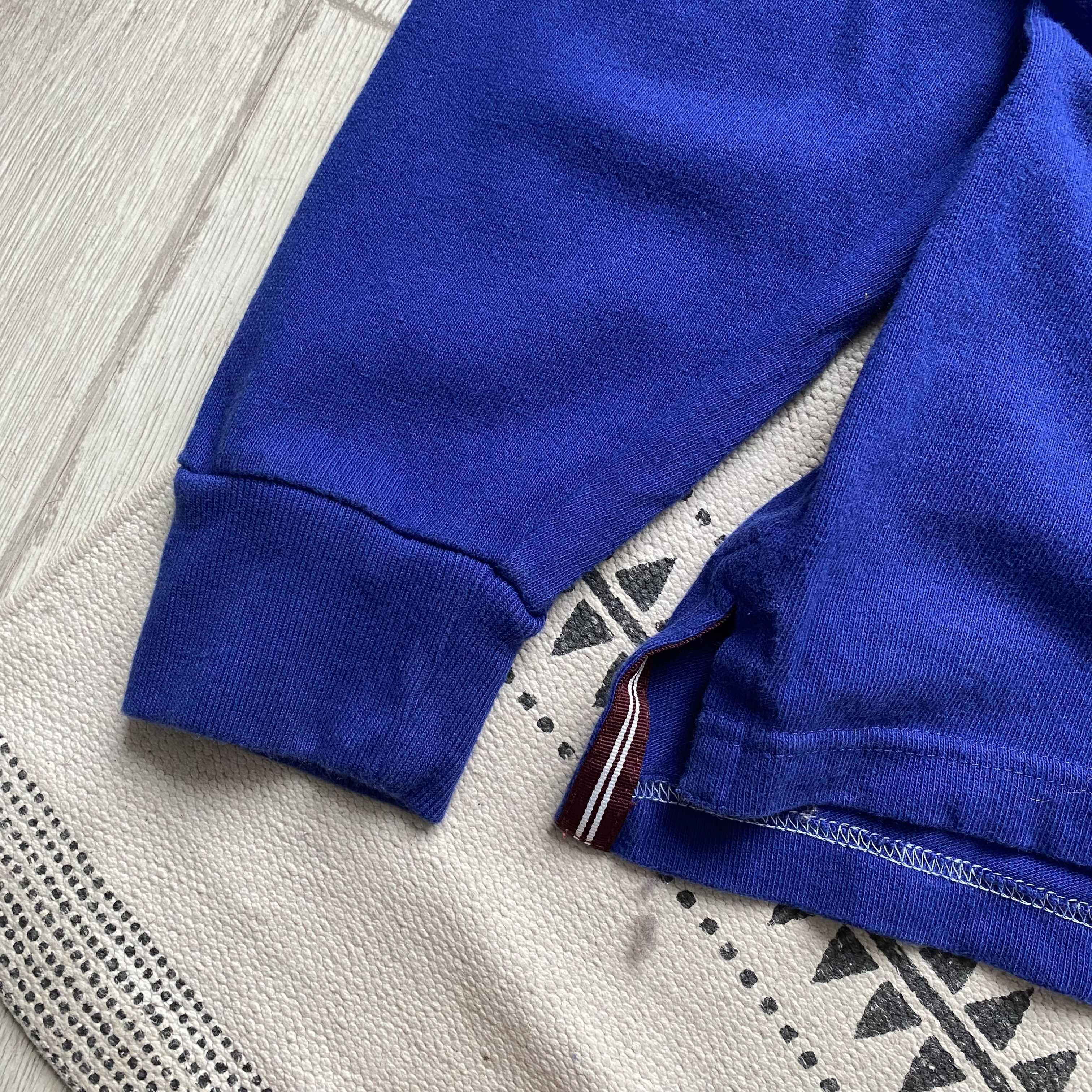 Polo Ralph Lauren 💙 Vintage Polo Ralph Lauren style Heavy Rugby shirt Y2K Size US M / EU 48-50 / 2 - 5 Thumbnail
