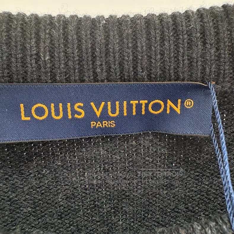 Louis Vuitton Louis Vuitton Sunflower nail bead logo black sweater Size US M / EU 48-50 / 2 - 6 Thumbnail