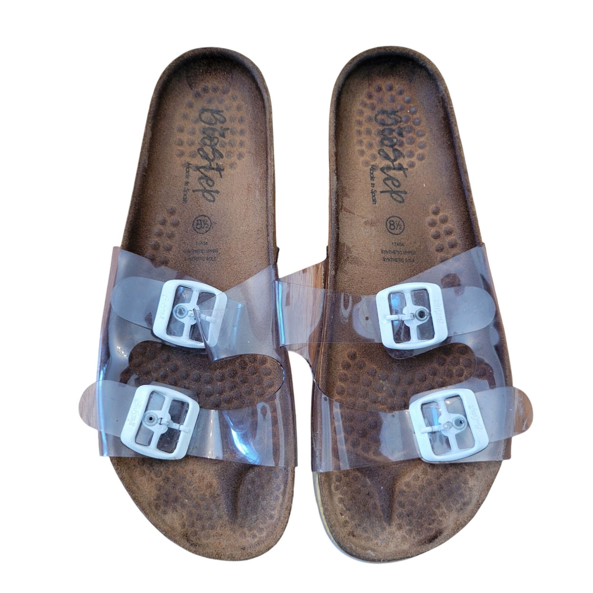 Other Biostep Clear Strap Sandals 39 Spain Comfort Walking Summer Size US 10 / IT 40 - 2 Thumbnail
