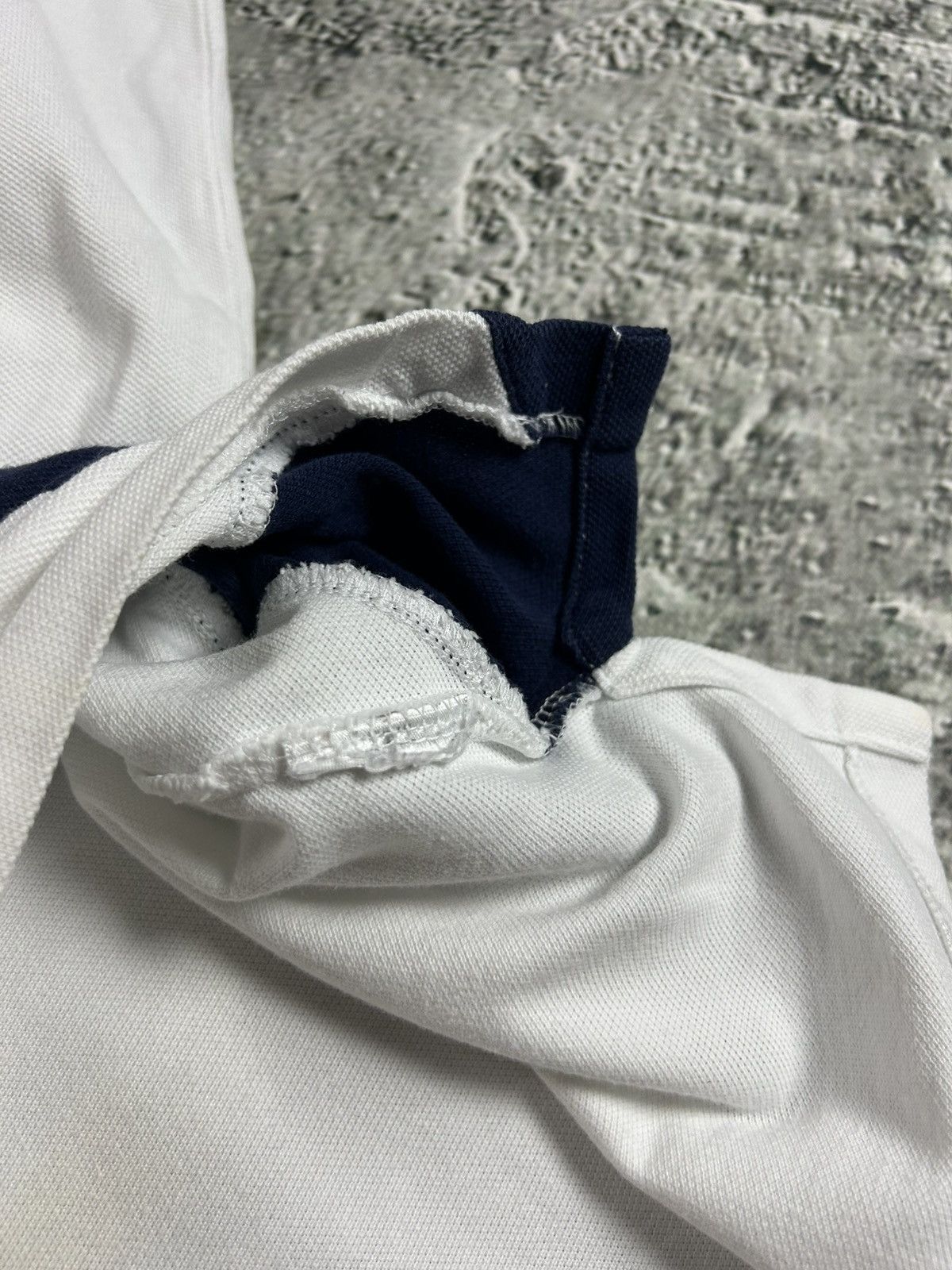 Ralph Lauren Chief Keef Polo Ralph Lauren vintage big pony white navy Size US XL / EU 56 / 4 - 7 Thumbnail