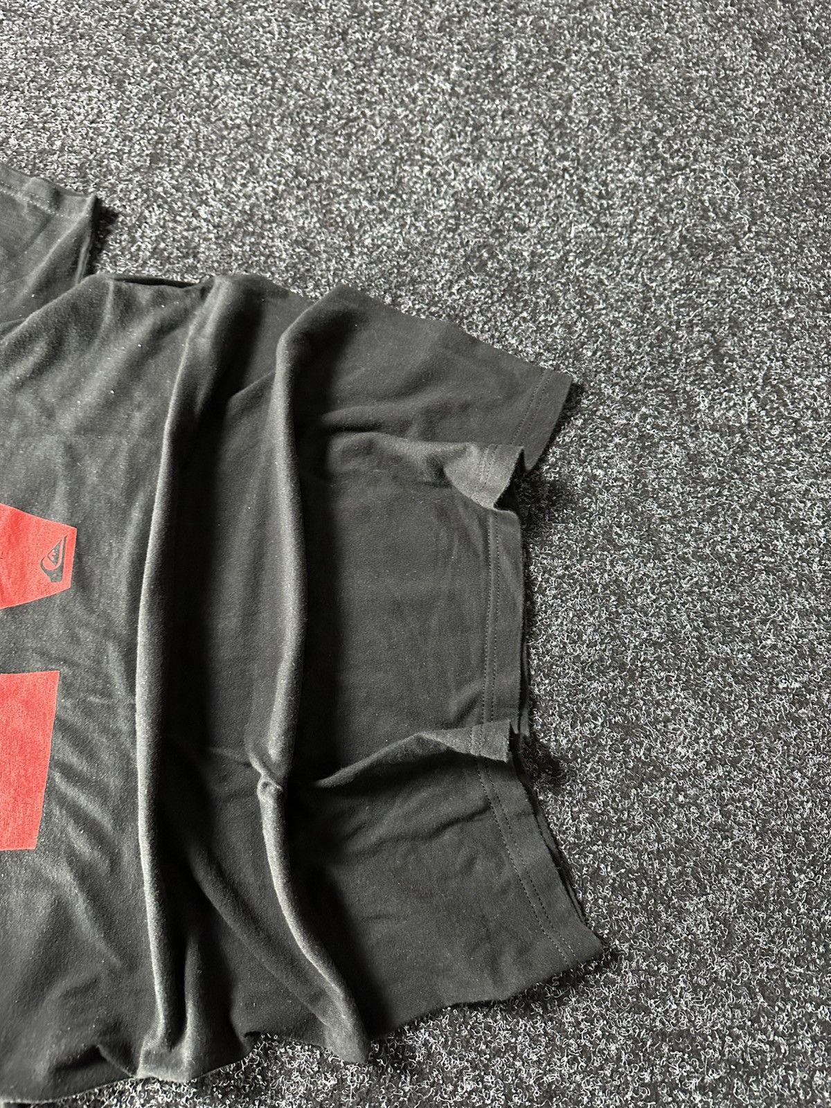 Quiksilver 🚨 VINTAGE BIG LOGO LV QUICKSILVER black faded SURF Y2K RARE Size US M / EU 48-50 / 2 - 4 Thumbnail
