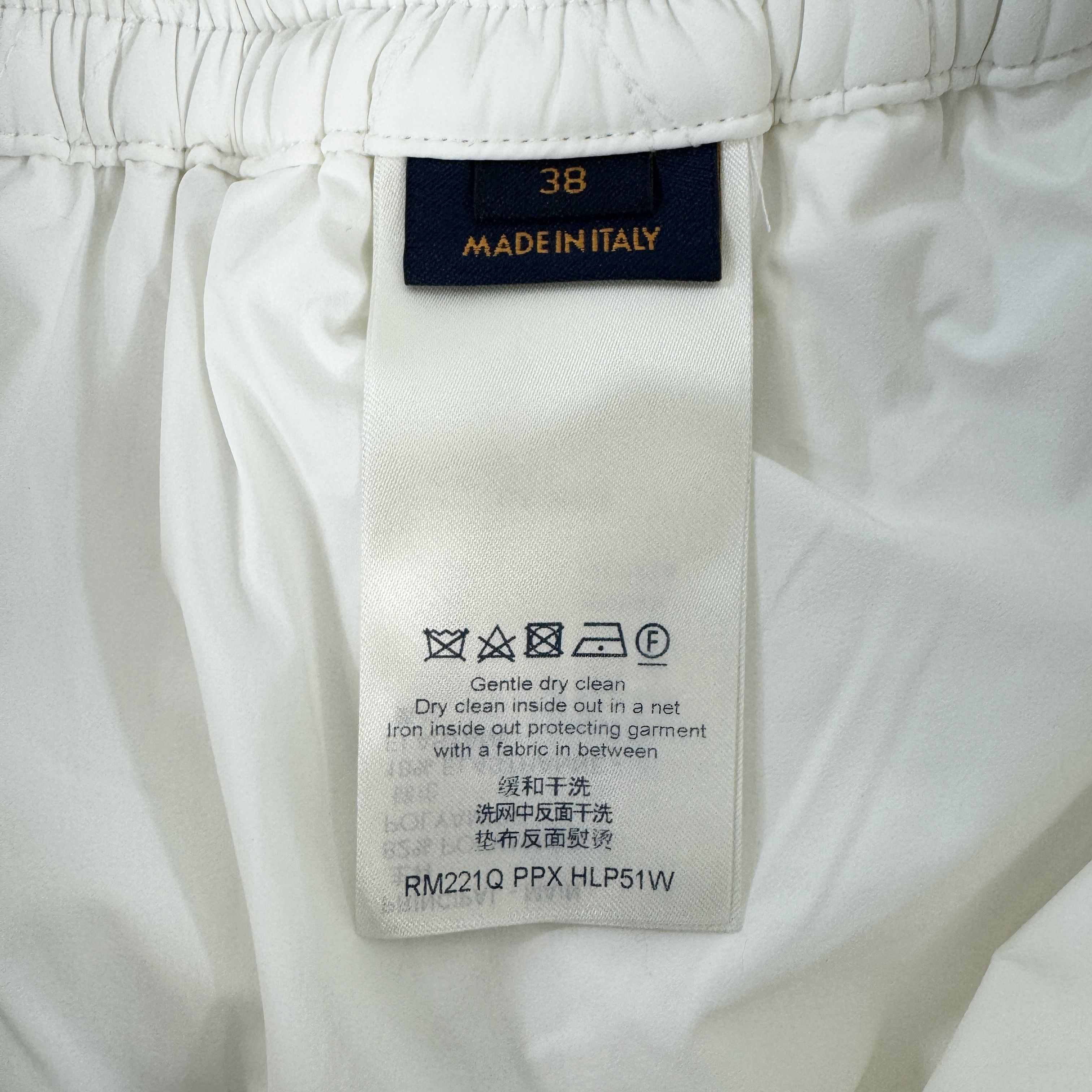Louis Vuitton Louis Vuitton 1A9FS8 LVSE Sporty Trousers In White RRP £1350 Size US 32 / EU 48 - 12 Thumbnail