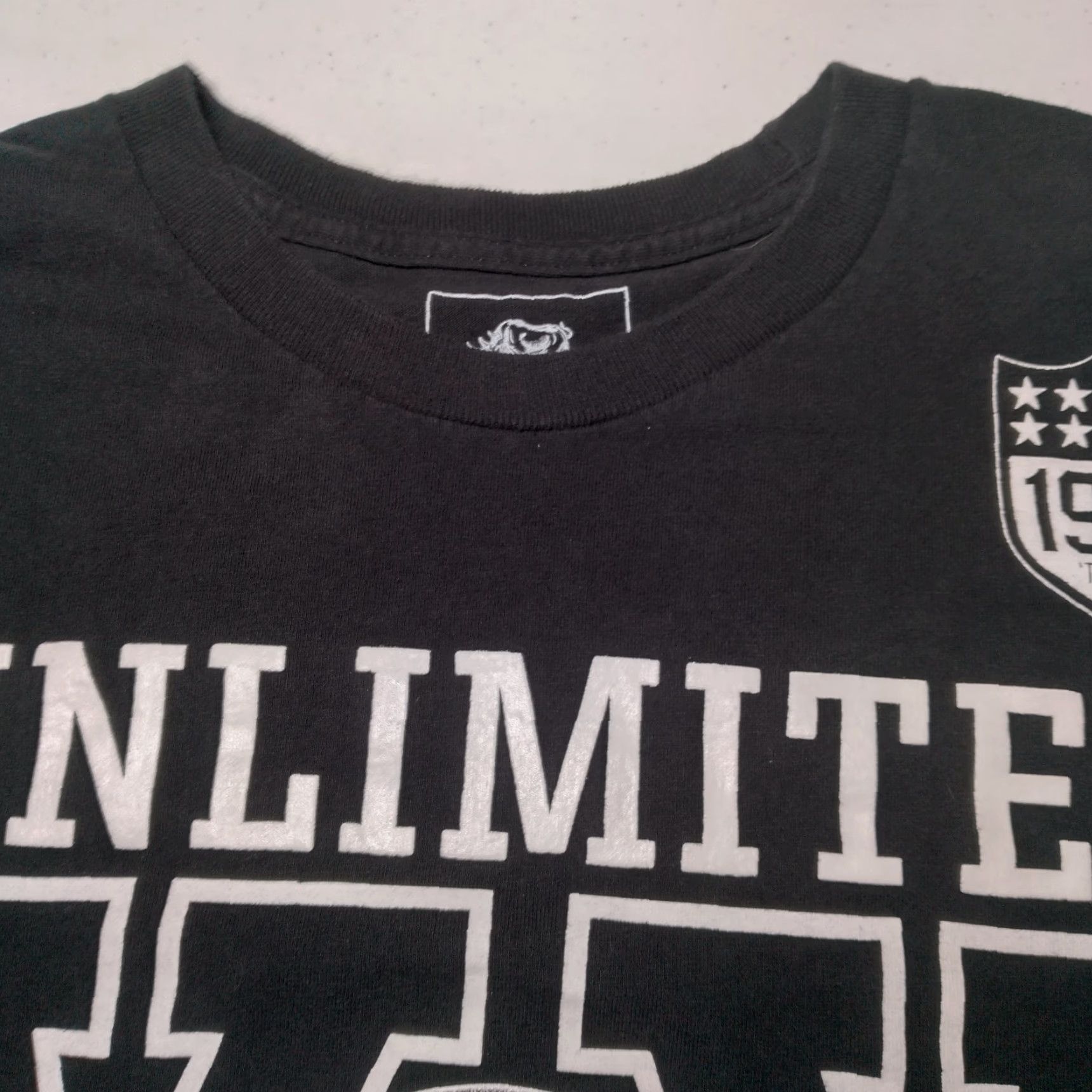 Ecko Unltd. VINTAGE ECKO UNLTD T-Shirt 2XL Black Skull Football Helmet Graphic Streetwear Mens Size US XXL / EU 58 / 5 - 8 Thumbnail