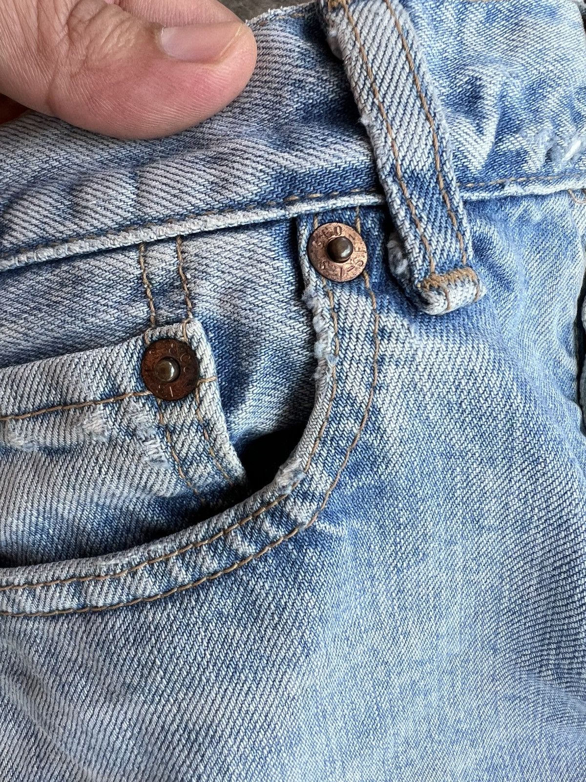 Japanese Brand × Levi's 🌈90’s Levis Painter Distress Jeans Size US 28 / EU 44 - 10 Thumbnail