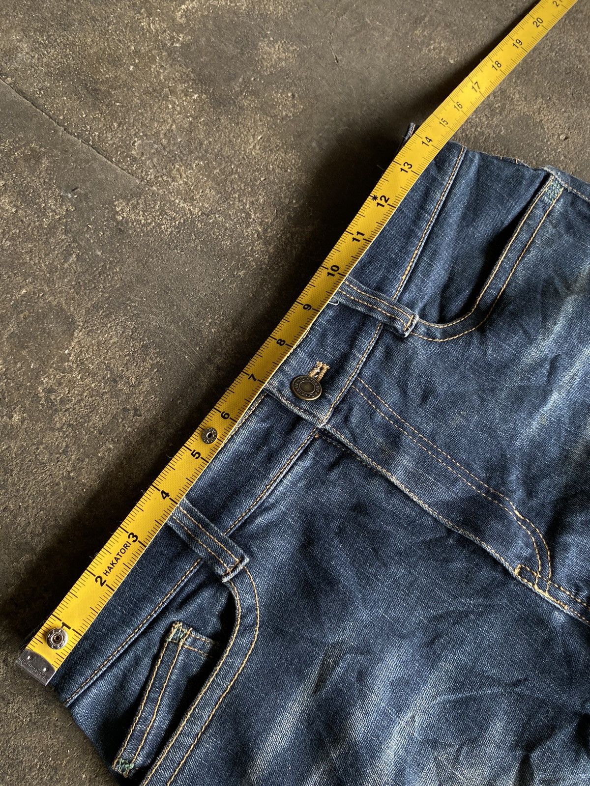 14th Addiction CROCODILE BOOTCUT DENIM PANTS Size 29" - 11 Thumbnail