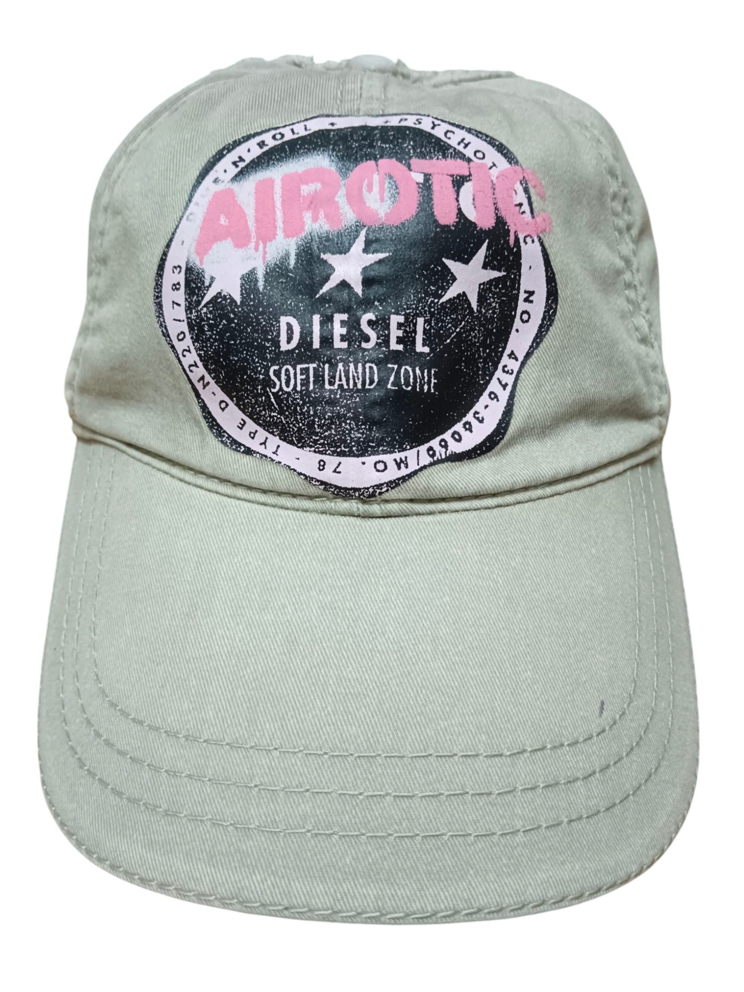Diesel DIESEL AIROTIC Distressed Six Panels Hat Size ONE SIZE - 1 Thumbnail