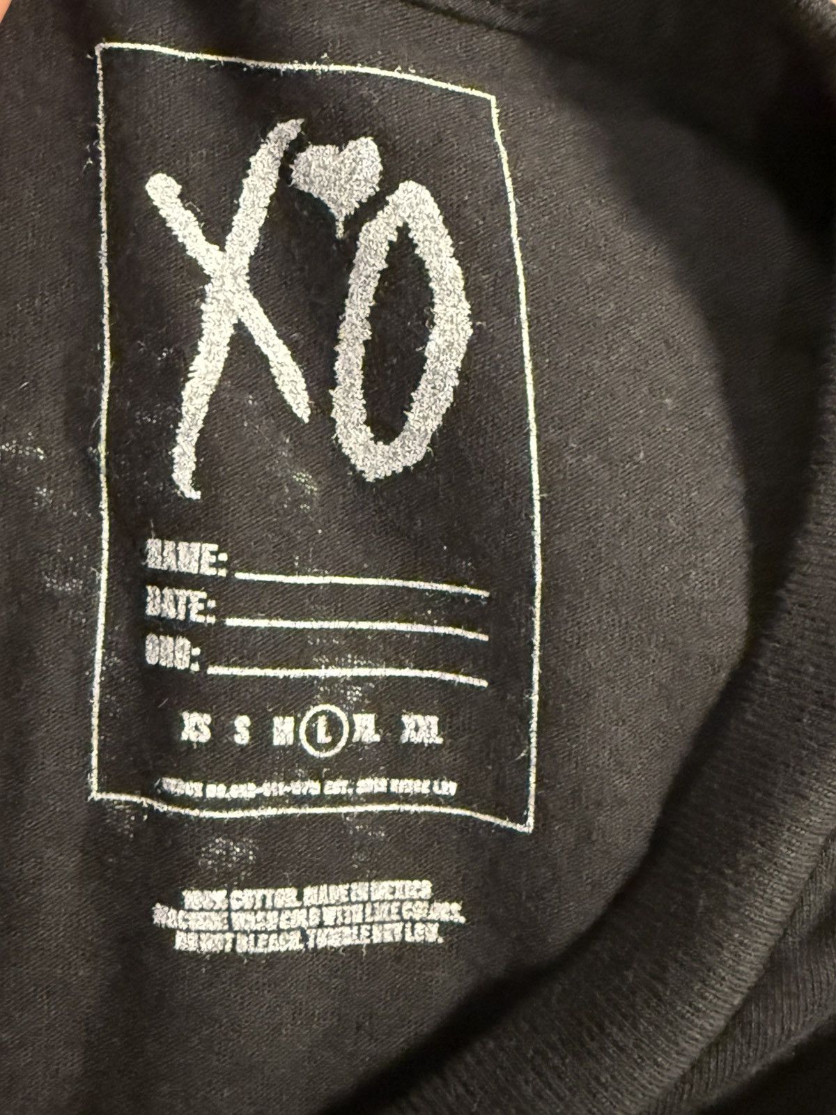 The Weeknd The Weeknd XO 199X Till we overdose T-Shirt Size US L / EU 52-54 / 3 - 3 Thumbnail