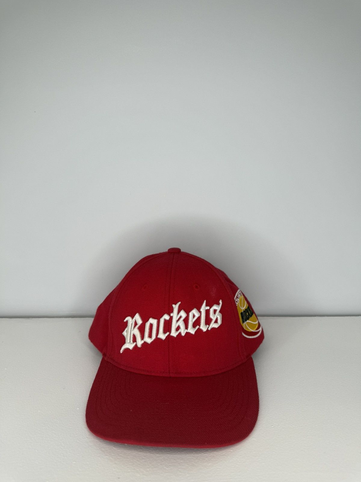 Mitchell & Ness × Vintage Houston Rockets Hat Size ONE SIZE - 1 Thumbnail