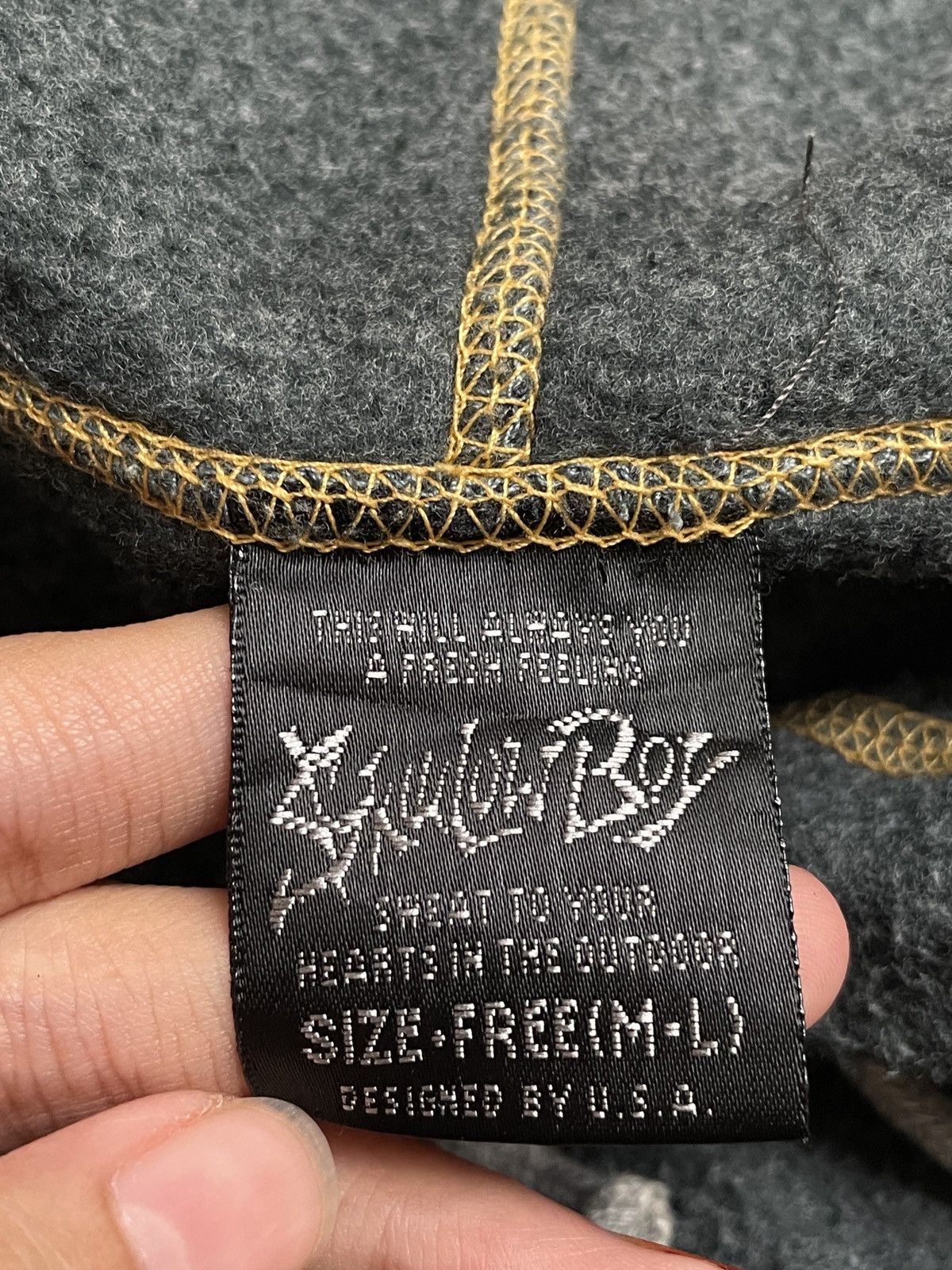 Vintage Vintage Brand Shadow Boy Sweatshirt Hoodie 1990s Size US M / EU 48-50 / 2 - 9 Thumbnail