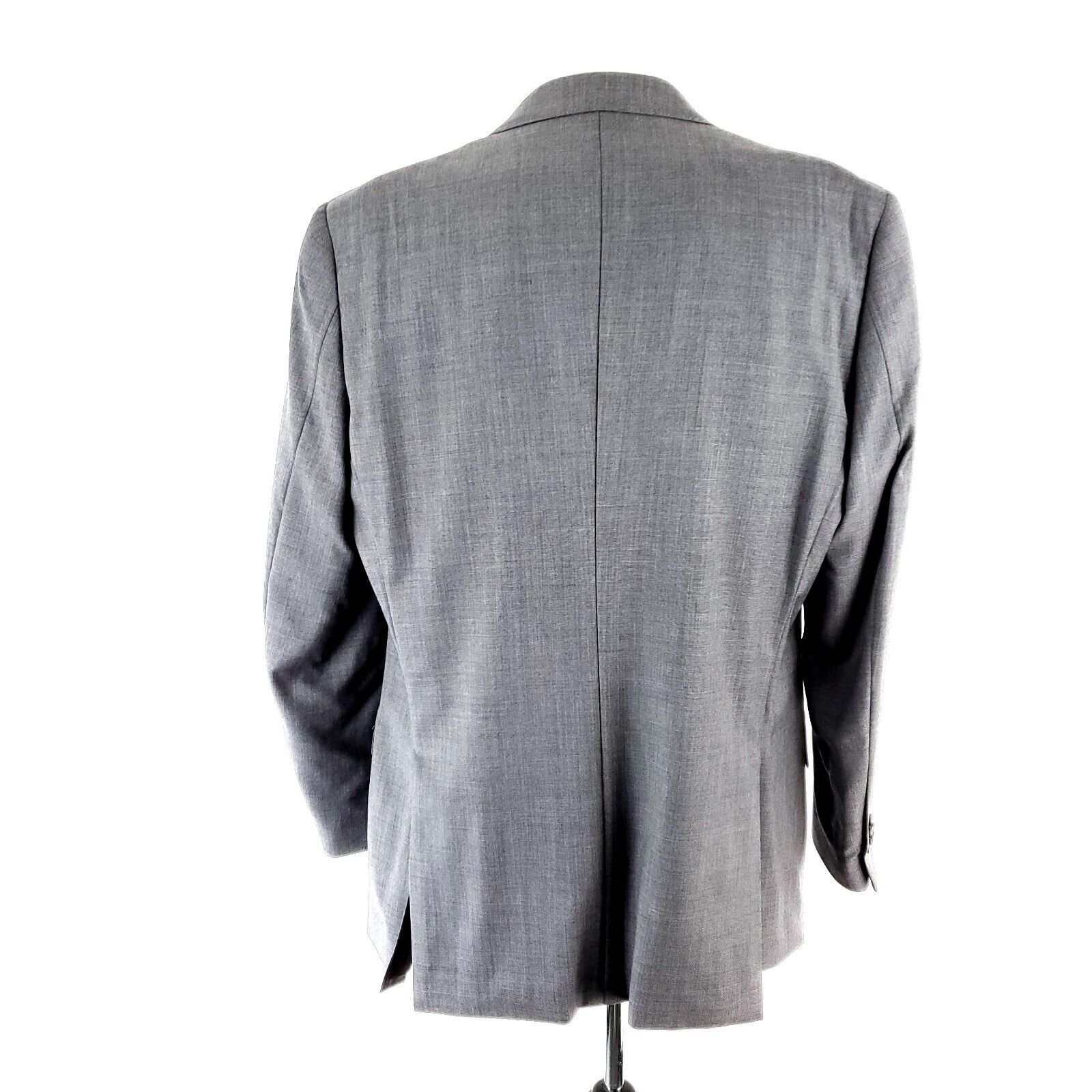 Paul Fredrick Paul Fredrick Super 120s Wool 2 Button Blazer 42L Or Slim Fi Size 42L - 5 Thumbnail