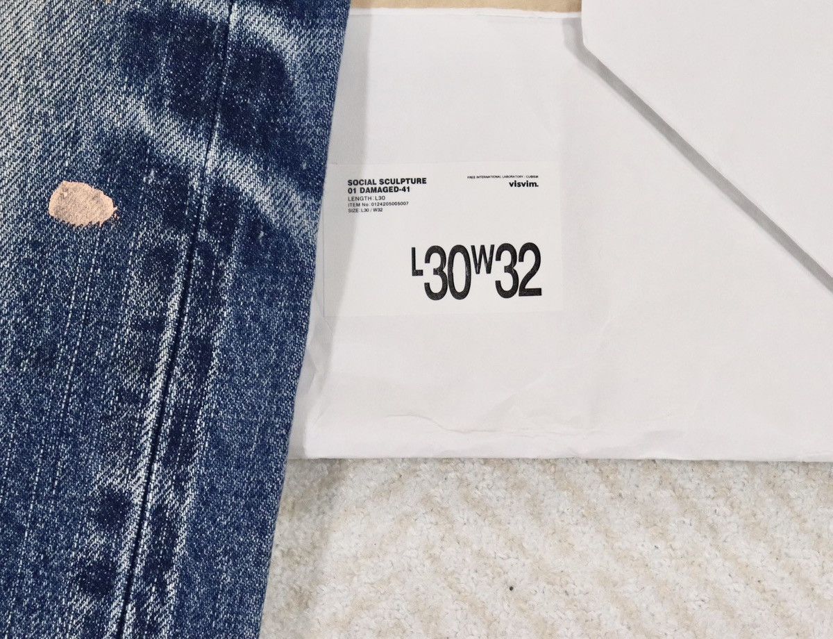 Visvim VISVIM 24AW SOCIAL SCULPTURE 01 DAMAGED-41 01D41
