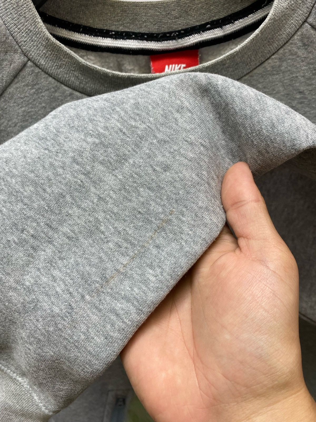 Nike × Vintage Nike Big Logo Crewneck Sweatshirt Pocket Size US L / EU 52-54 / 3 - 17 Thumbnail