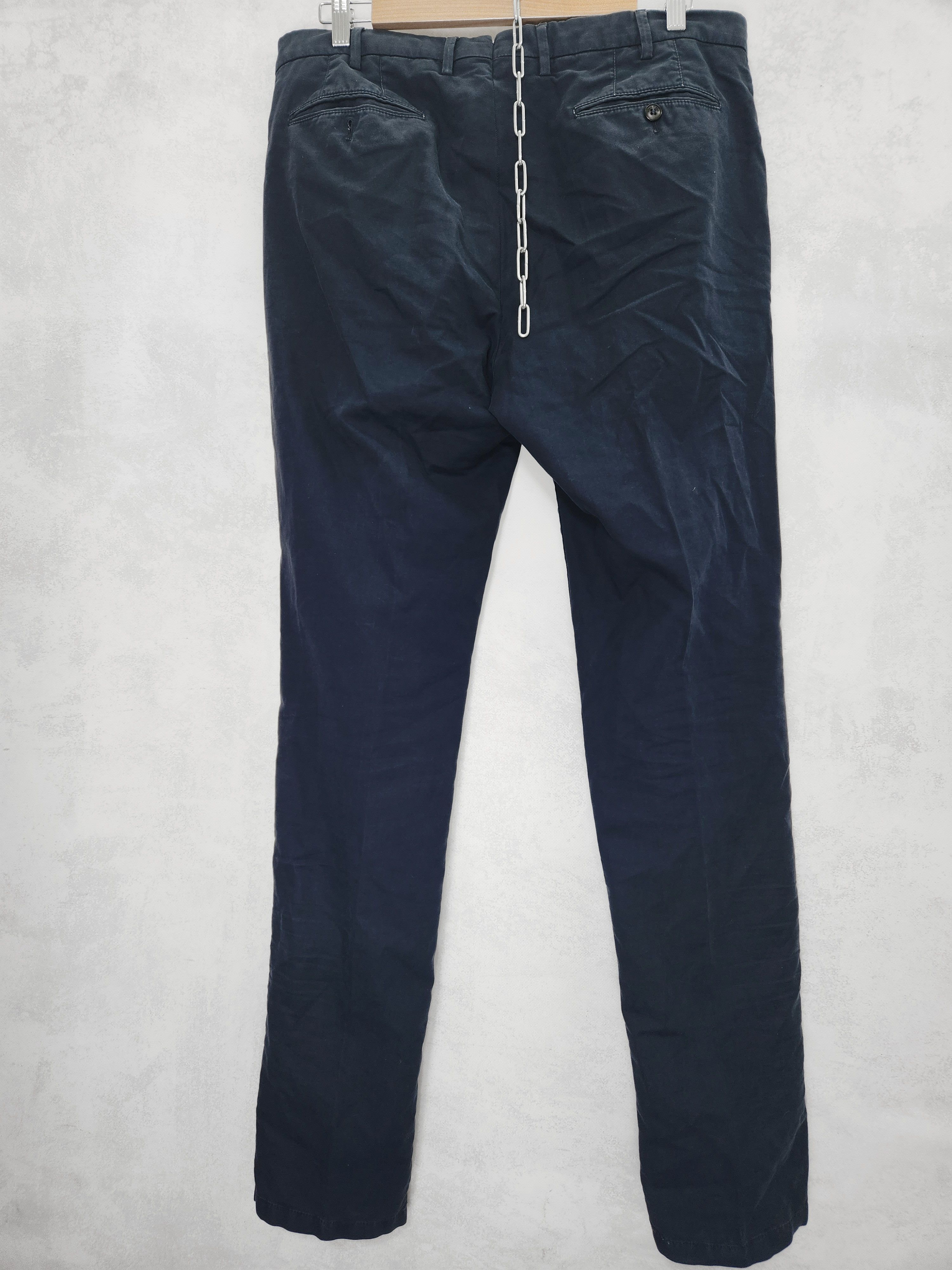 Loro Piana Loro Piana cotton chino navy pants size 52 Size US 36 / EU 52 - 7 Thumbnail