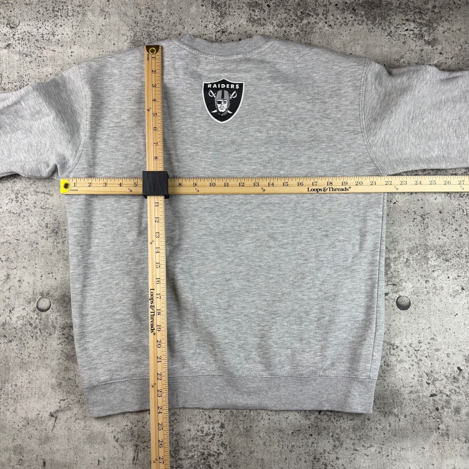 Japanese Brand × NFL Las Vegas Raider Spell Out Patch Logo Sweatshirt Size Small Size US S / EU 44-46 / 1 - 9 Thumbnail