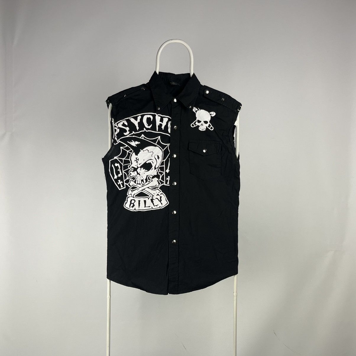 Band Tees Psycho Billy shirt rock band size Large Size US L / EU 52-54 / 3 - 1 Thumbnail