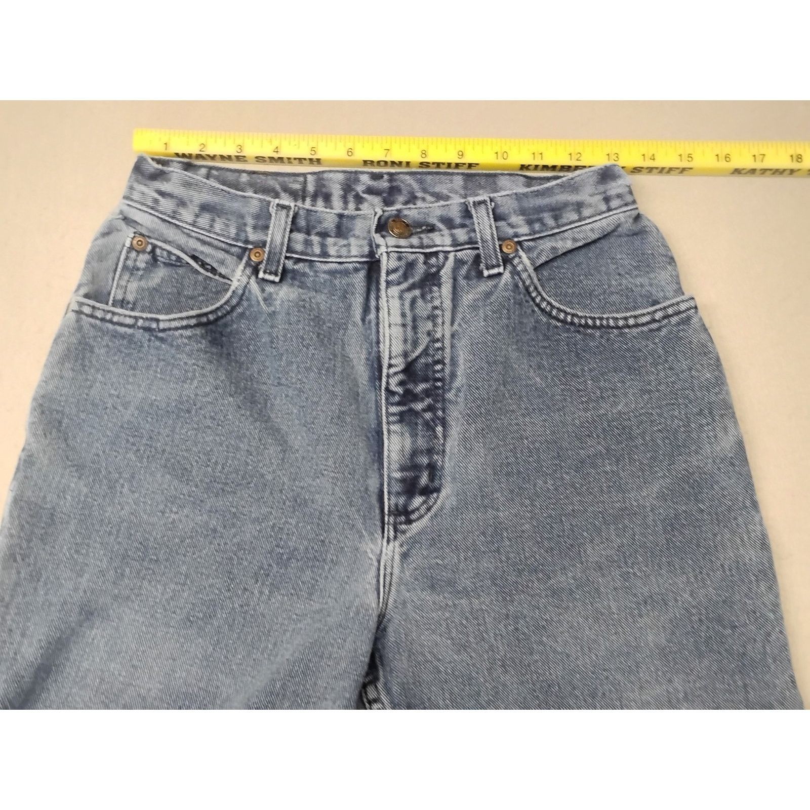 St. Johns Bay St Johns Bay (26") Women's Vintage Straight Blue Denim Jeans Size 30" / US 8 / IT 44 - 4 Thumbnail
