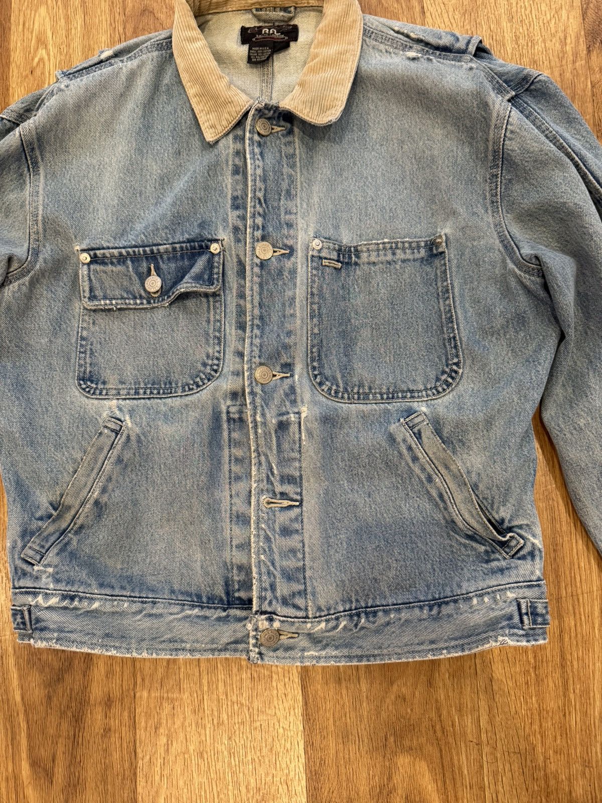 RRL Ralph Lauren × Ralph Lauren RRL Ralph Lauren Trucker Size US S / EU 44-46 / 1 - 2 Thumbnail