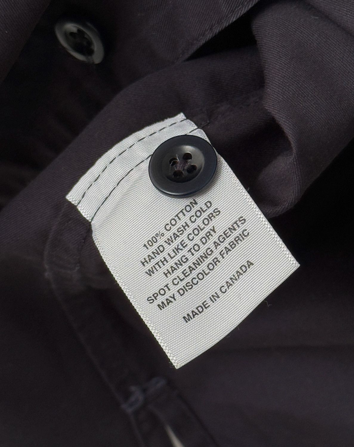 Dana Lee Dana Lee Black Buttoned T-Shirt XS Size US XS / EU 42 / 0 - 4 Thumbnail