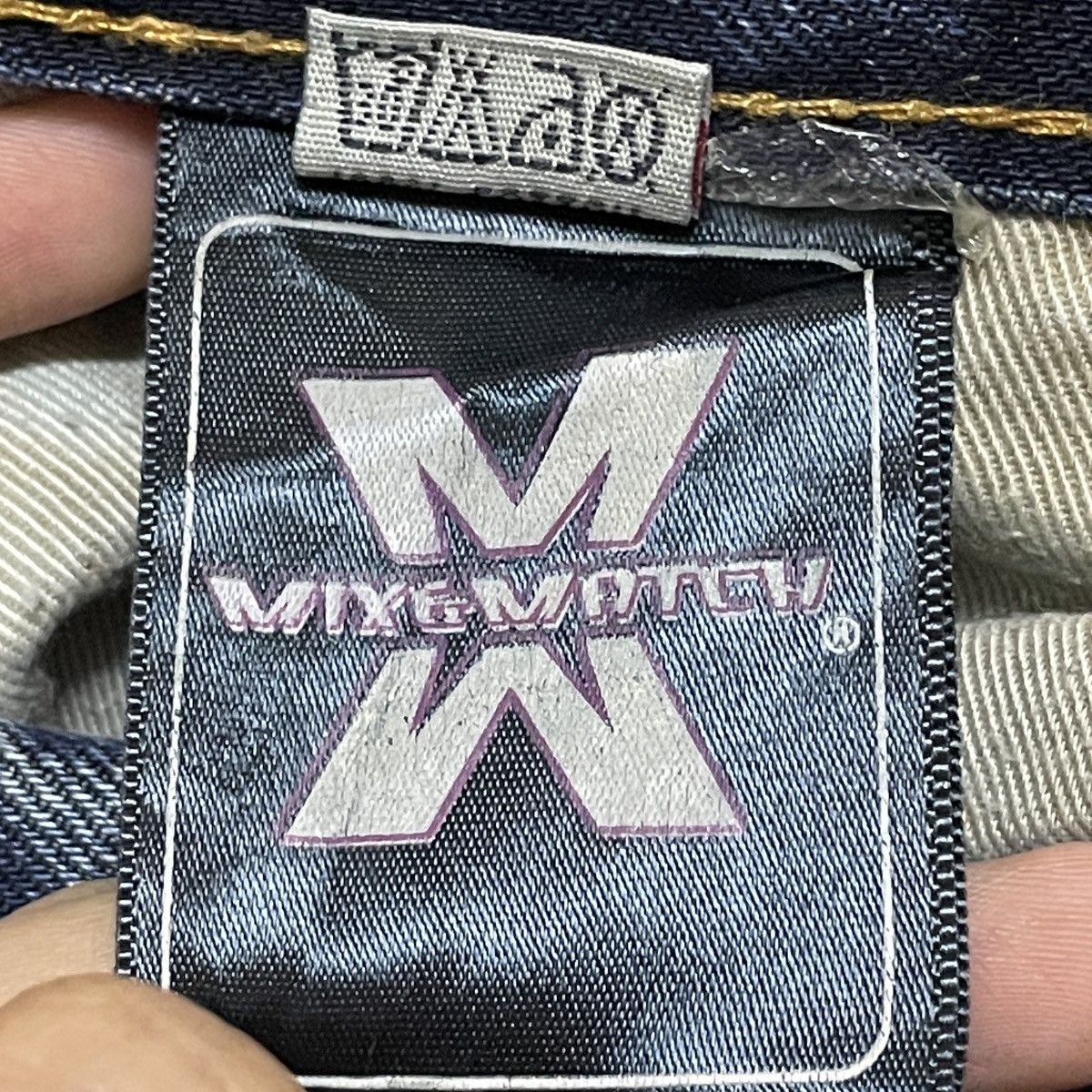 Japanese Brand Rare Design Vintage Japanese Brand Mix & Match Jeans 2000s Size US 30 / EU 46 - 13 Thumbnail