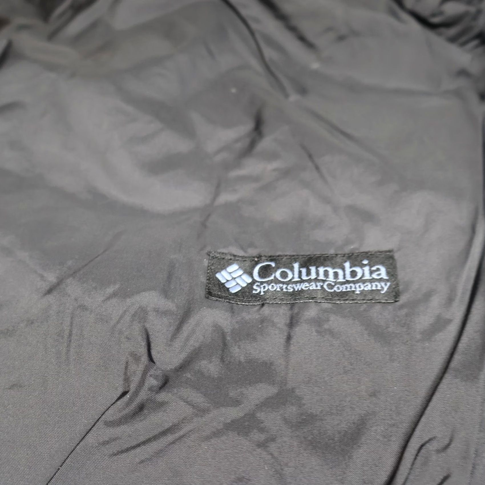 Rains VINTAGE Columbia Jacket Mens L Black Insulated Fleece Lined Wind Rain Outdoor VTG Size US L / EU 52-54 / 3 - 3 Thumbnail