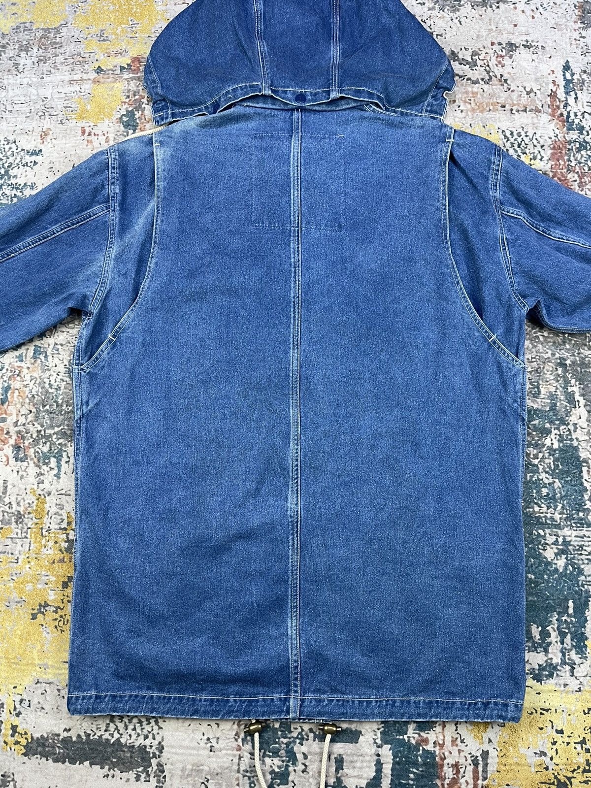 PPFM Vtg PPFM Peyton Place For Men Denim Chore Jacket Size US M / EU 48-50 / 2 - 6 Thumbnail