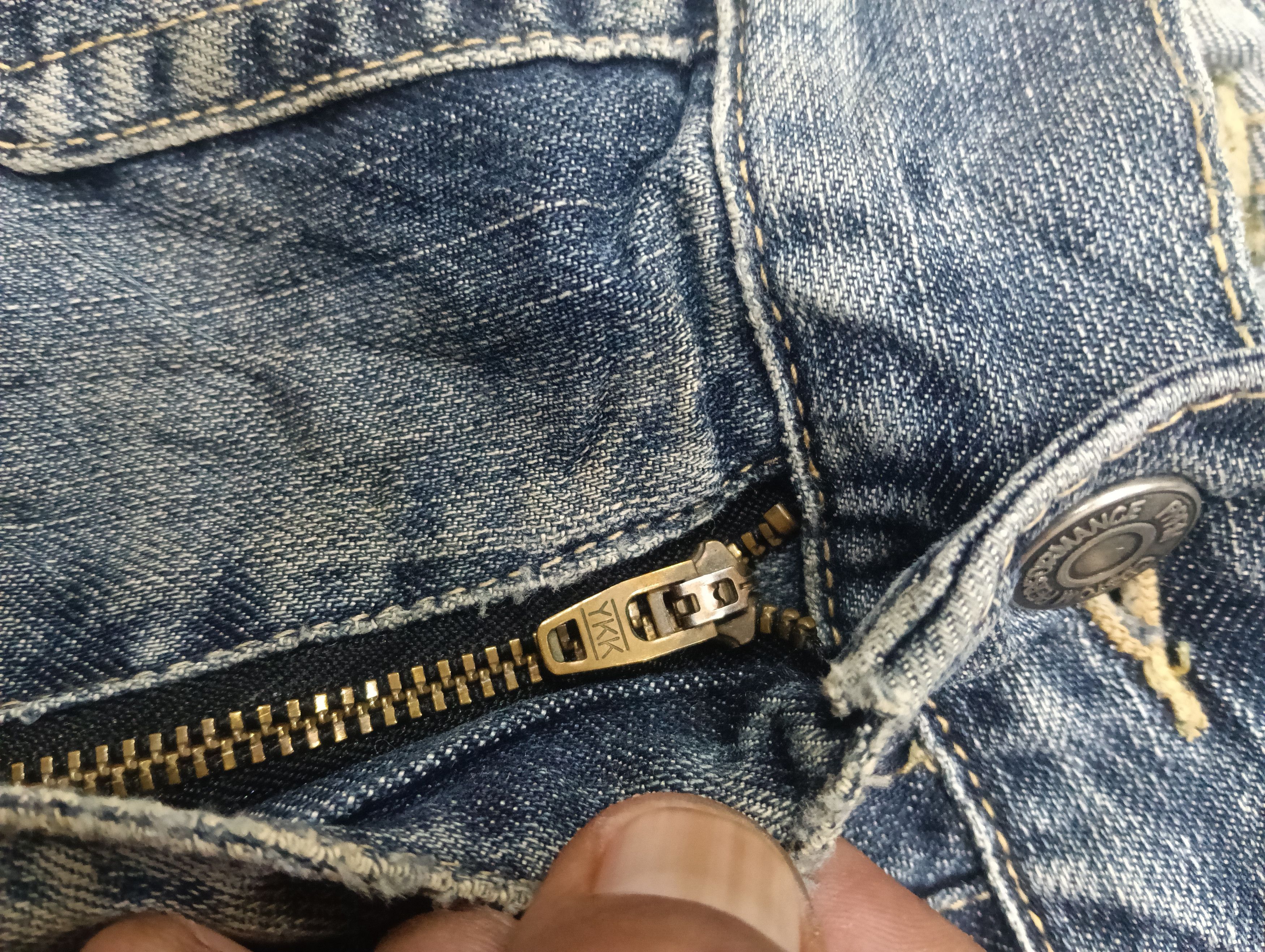 If Six Was Nine Ppfm Japan Brand Curve Jeans Size US 33 - 17 Thumbnail