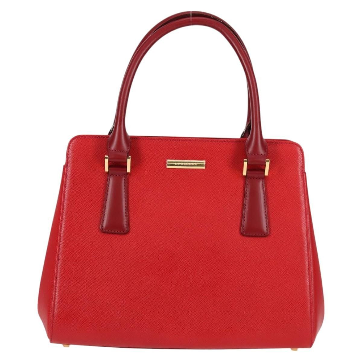 Burberry Burberry Vintage Handbag Leather Size ONE SIZE - 1 Thumbnail