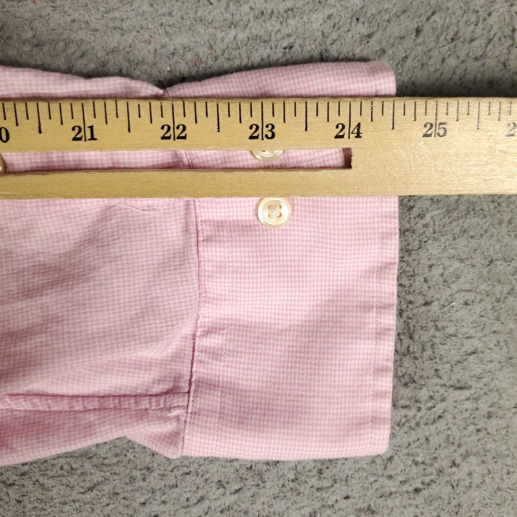 Ralph Lauren Ralph Lauren Shirt Mens 18 Pink Pony Dress Button Up Long Sleeve Size 48R - 7 Thumbnail