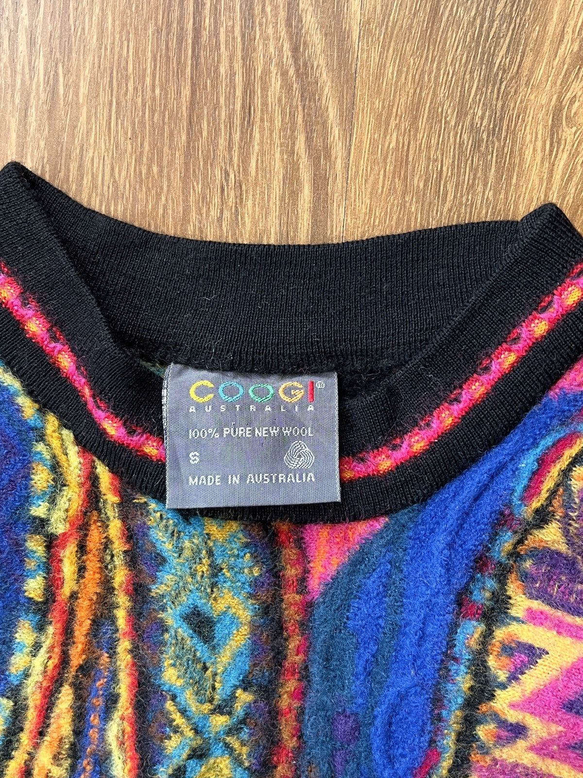 Coogi Rare Coogi Knit / Sweater (yellow/Blue/Pink/Black) Size US XS / EU 42 / 0 - 10 Thumbnail