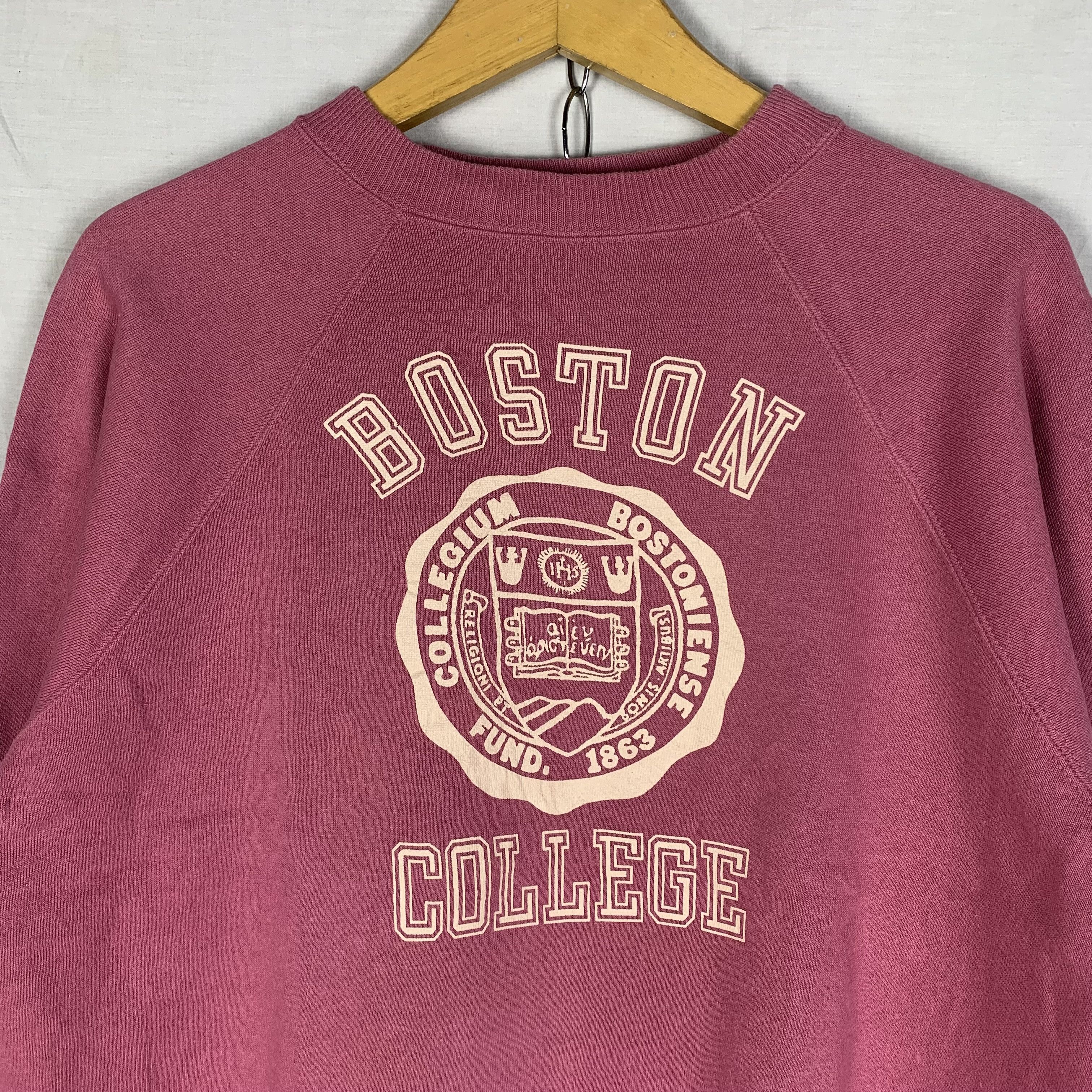 Vintage Vintage Boston College Sweatshirt Crewneck Size L / US 10 / IT 46 - 2 Thumbnail