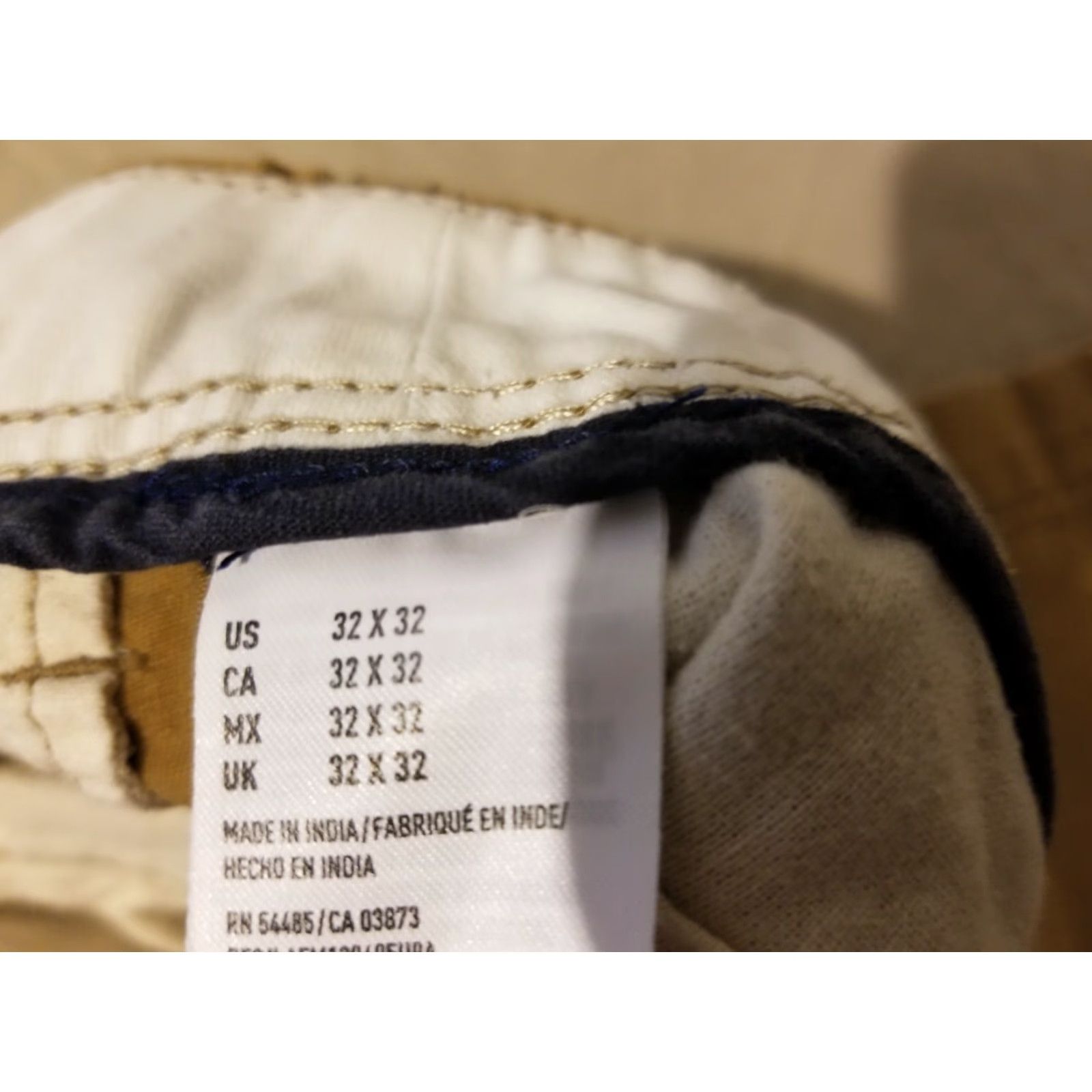 American Eagle Outfitters American Eagle Outfitters Khaki Dress Pants 32x32 Cotton Slack Mens Dress Pants Beige 32in Inseam Regular Size 32 Size US 32 / EU 48 - 6 Thumbnail
