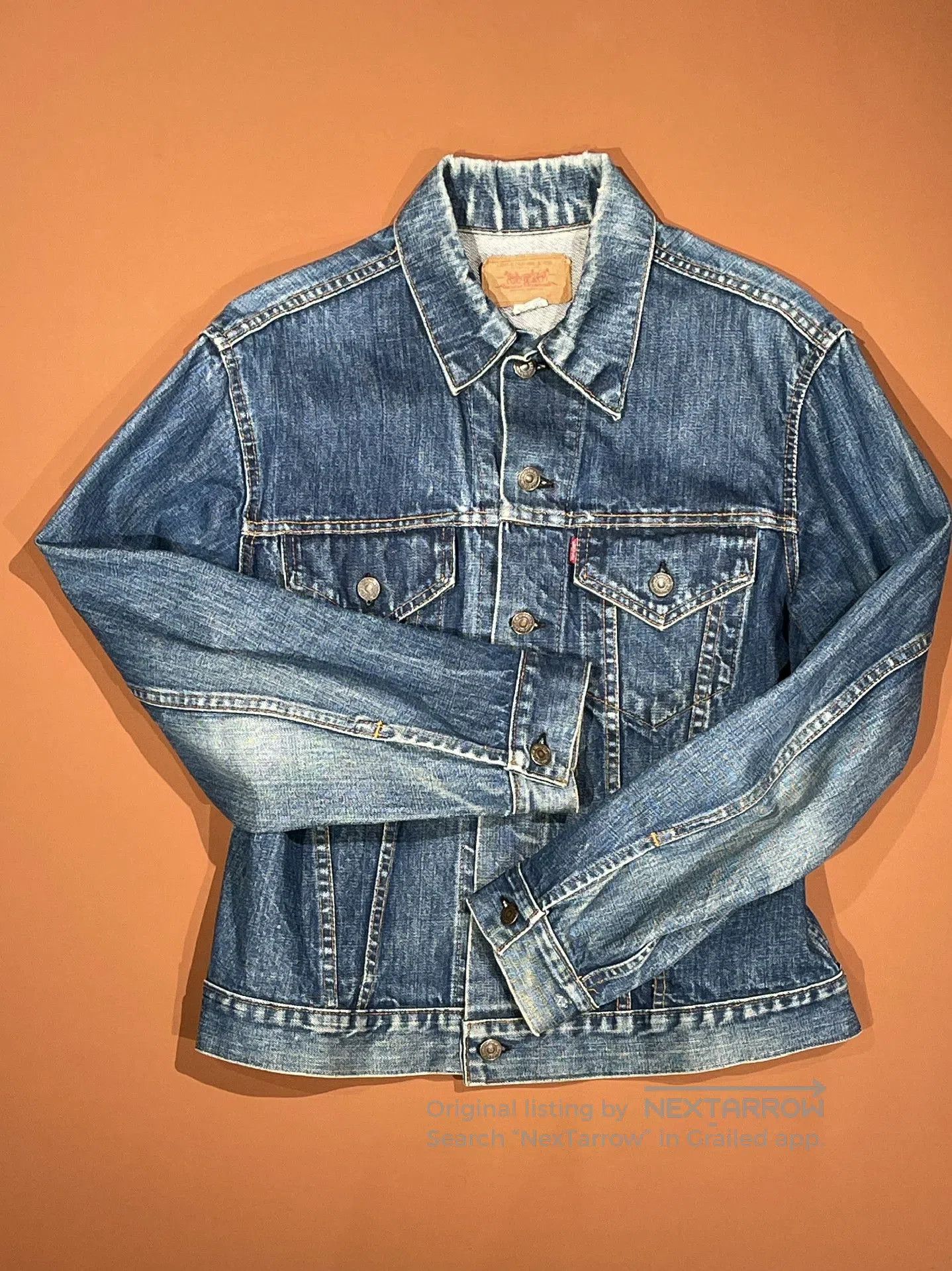 Levi's Levi's Vintage Back Patch Denim Jacket. Size US M / EU 48-50 / 2 - 3 Thumbnail