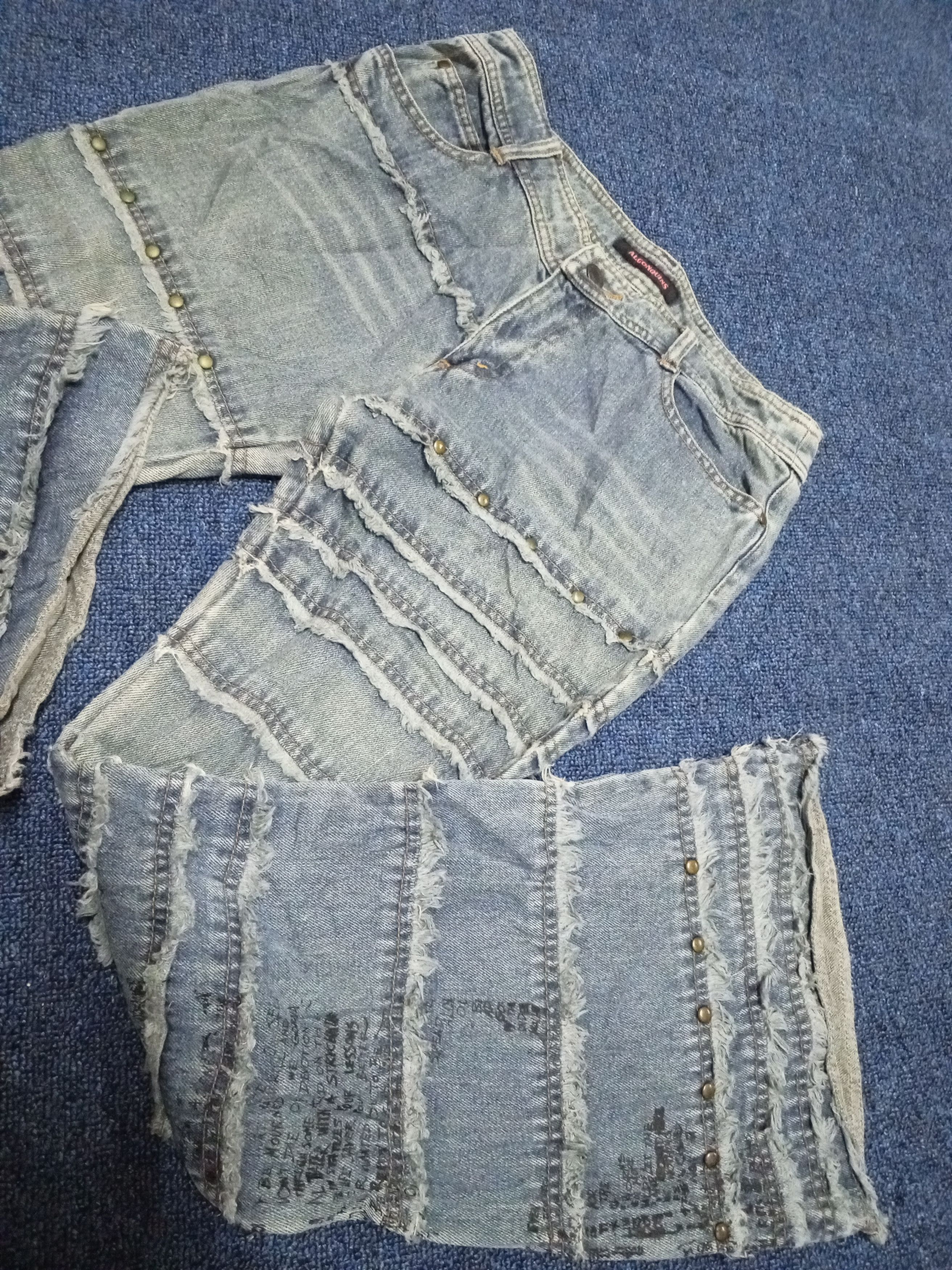 Japanese Brand × Vintage ALGONQUIN NICE DESIGN RARE Size 29" - 2 Thumbnail