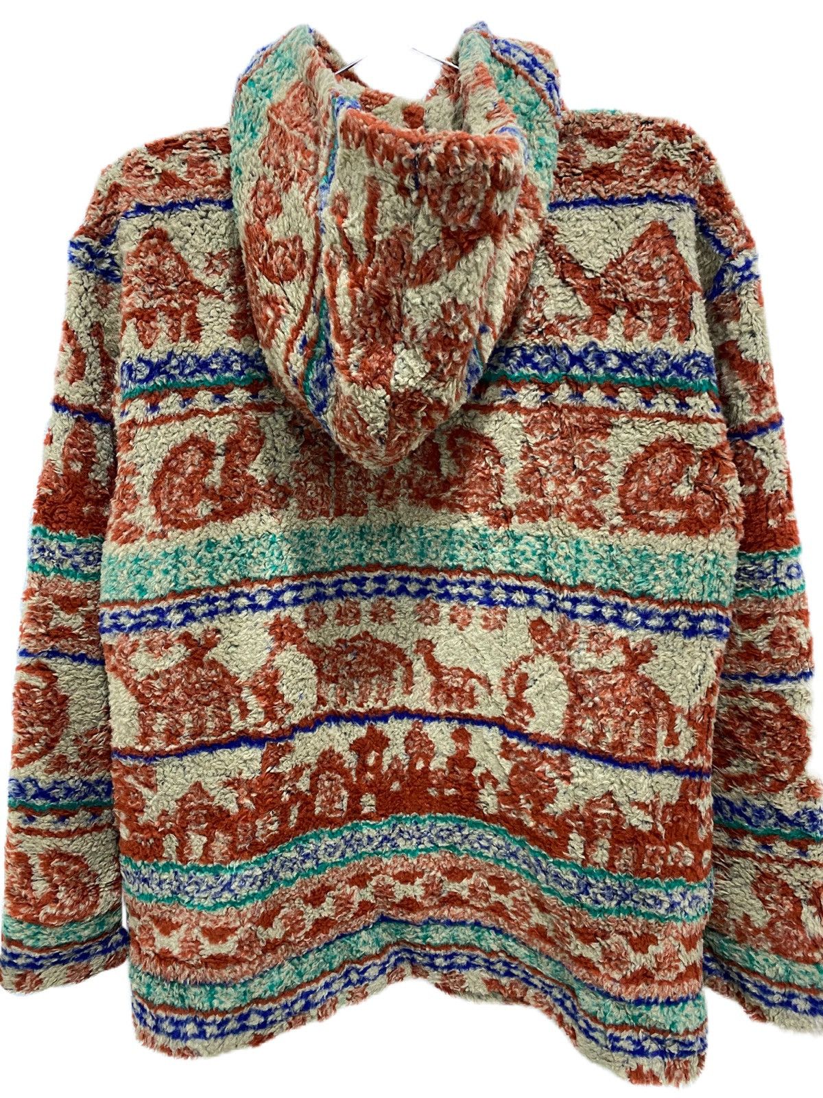 Issey Miyake NE-NET ART SHERPA ZIPPER JACKET ISSEY MIYAKE DIVISON BRAND Size US M / EU 48-50 / 2 - 4 Thumbnail