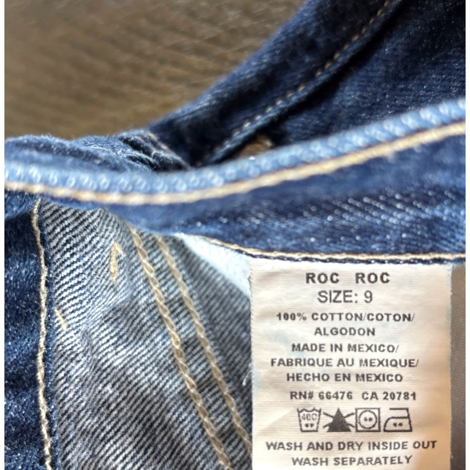 Vintage VINTAGE Y2K Tommy Jeans Denim Skirt Womens Juniors Size 9 Low Rise Mini Blue Size 30" / US 8 / IT 44 - 5 Thumbnail