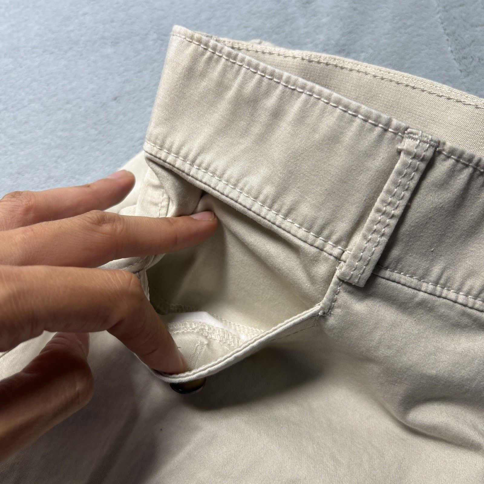 Dockers Beyond Baggy Dojo Pants Womens 8 32x31 Hamilton Wide Loose Size 30" / US 8 / IT 44 - 21 Thumbnail