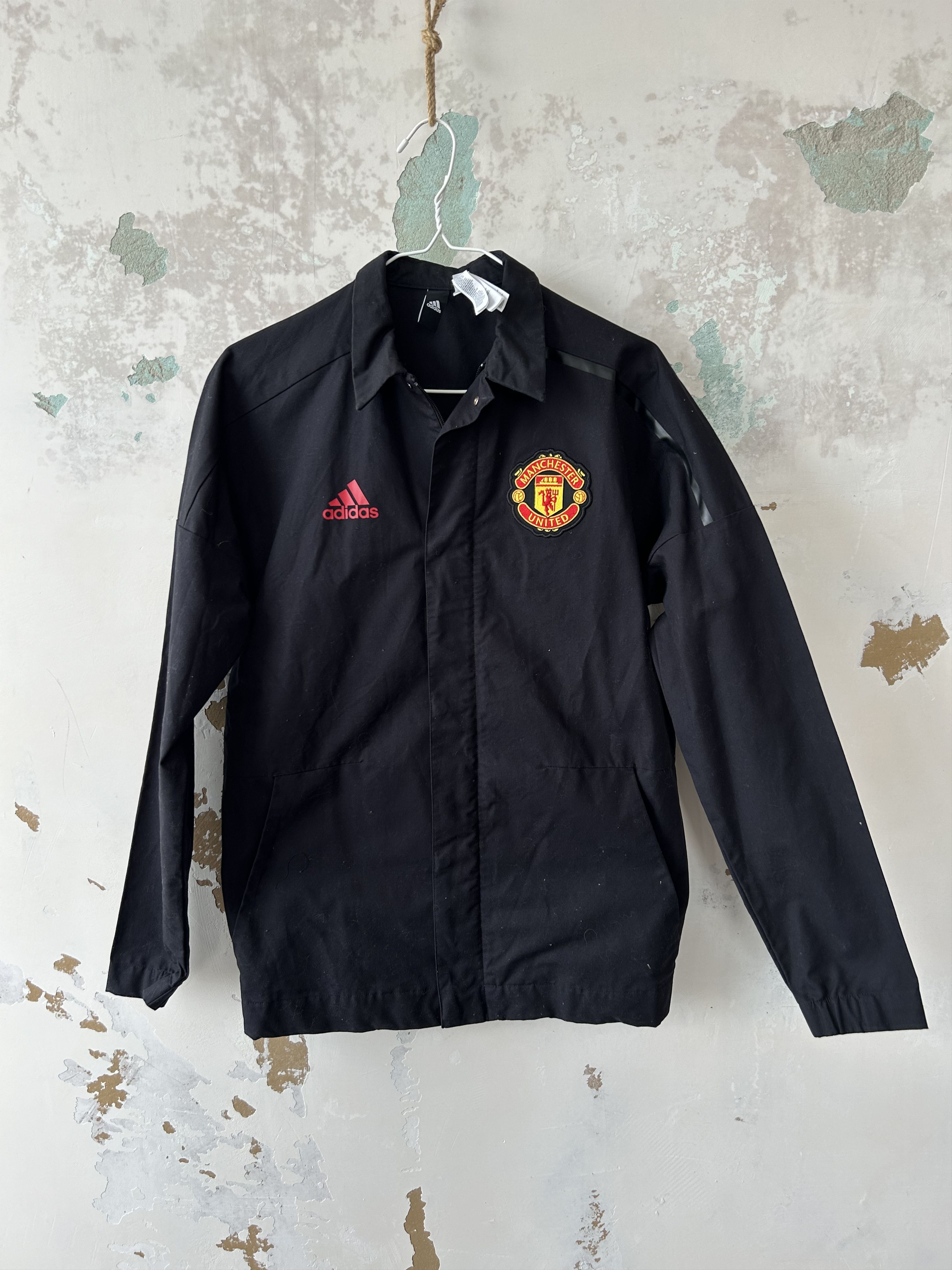 Adidas Adidas zip Manchester United jacket soccer jersey Size US S / EU 44-46 / 1 - 1 Thumbnail