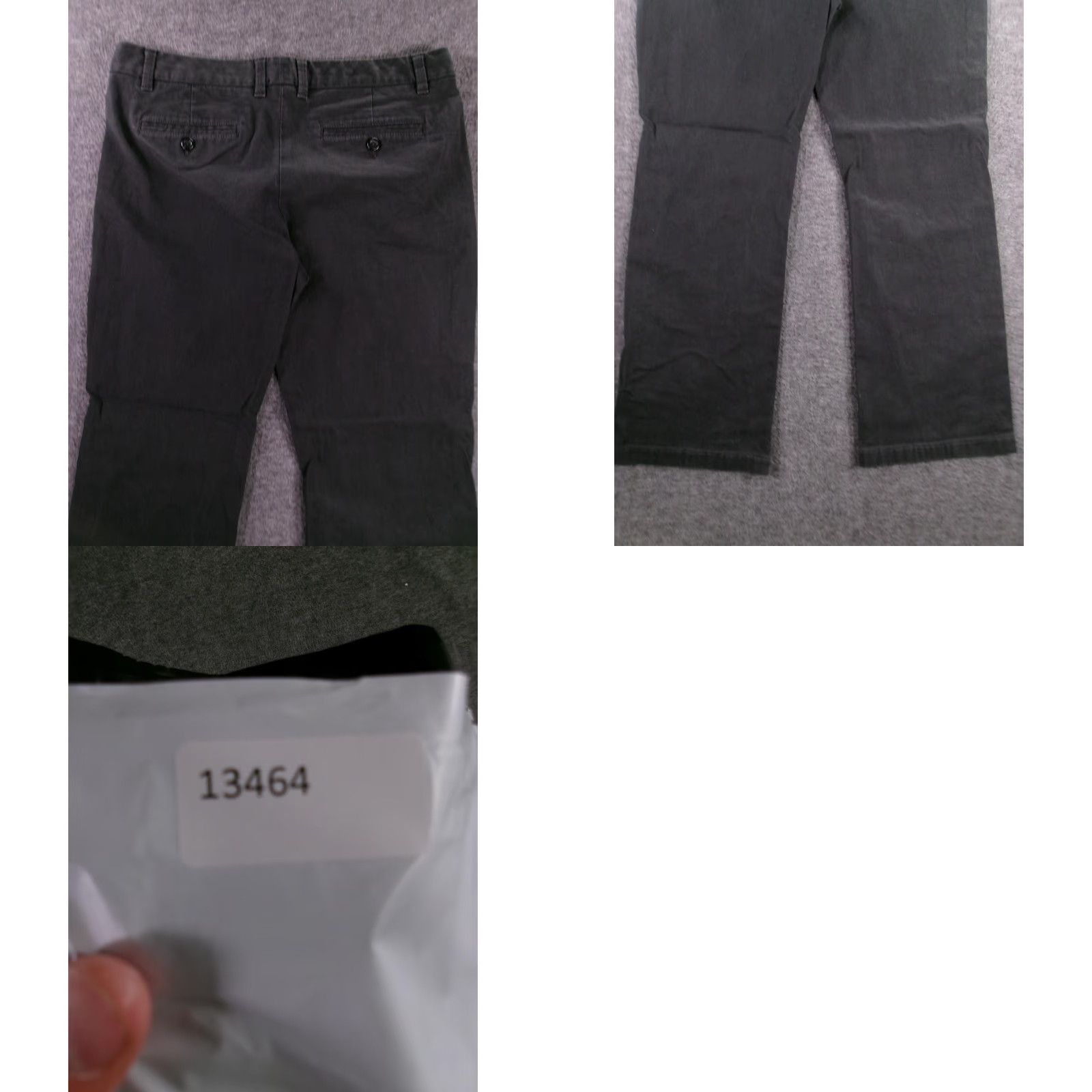 Gap VINTAGE GAP Pants Womens 10 Black Straight Leg Capsule Causal Classic Minimalist Size 32" / US 10 / IT 46 - 9 Thumbnail